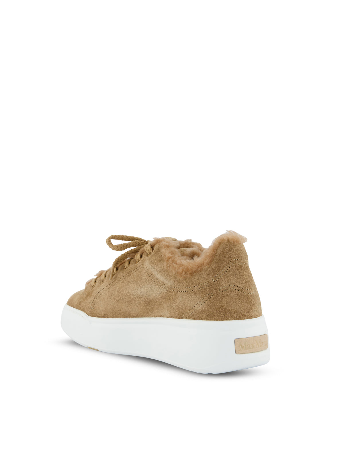 Sneakers realizzate in suede e tessuto. 2624766172600 013 MAX MARA 