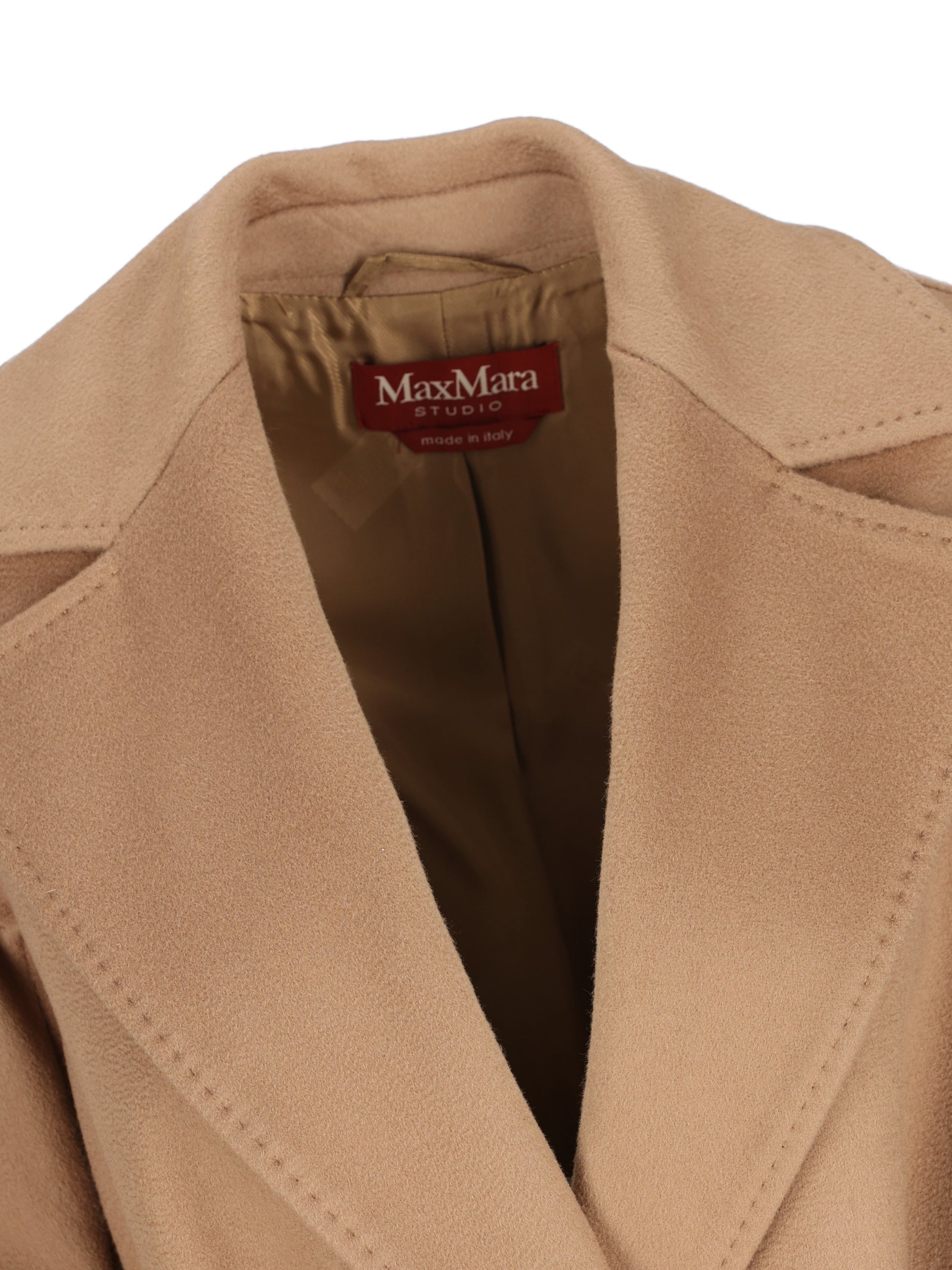 Cappotto realizzato in lana vergine. 2626016081600 006 MAX MARA - STUDIO 
