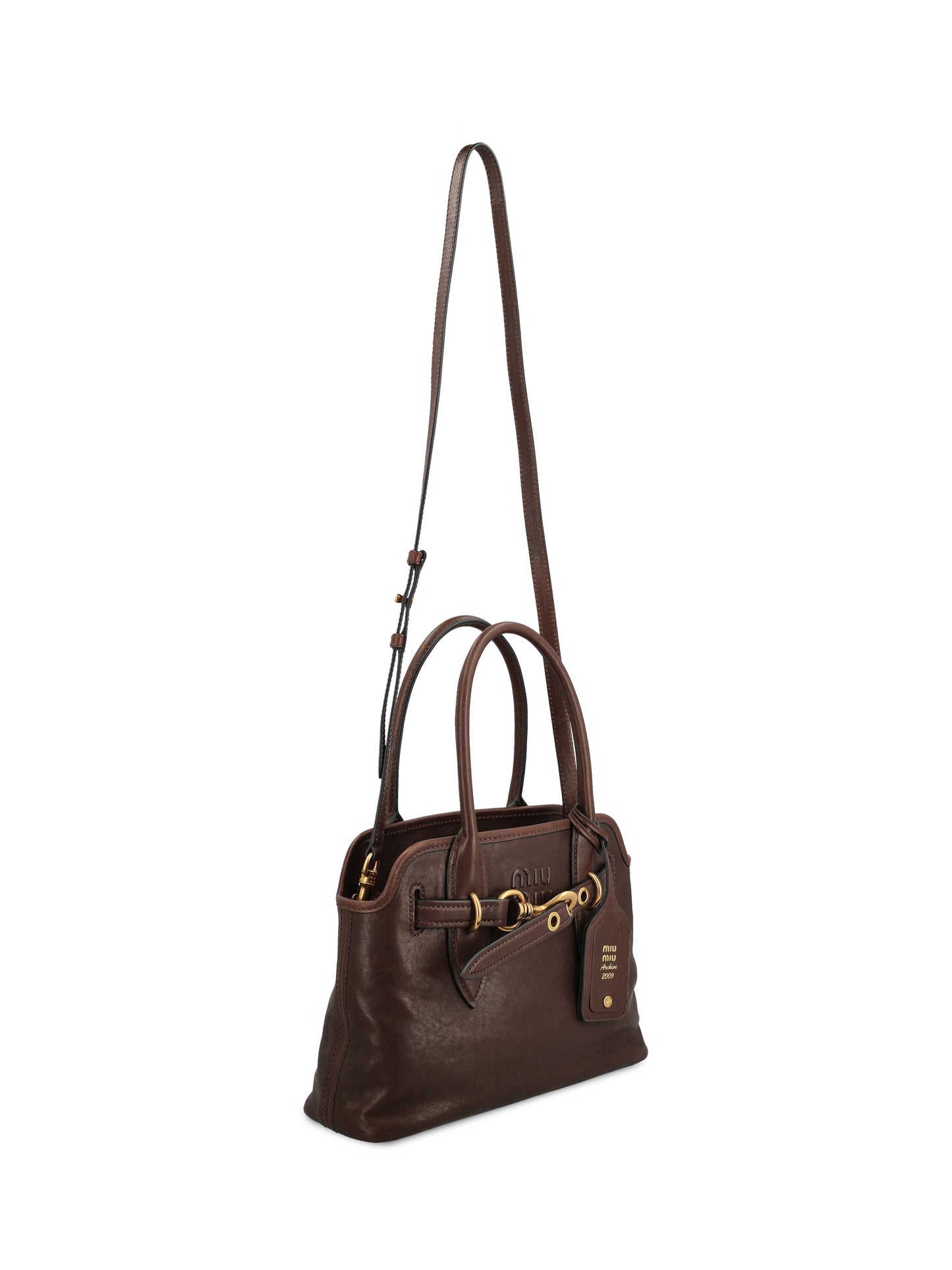 Borsa realizzata in pelle. 5BA292 2BBLF0NBL MIU MIU 