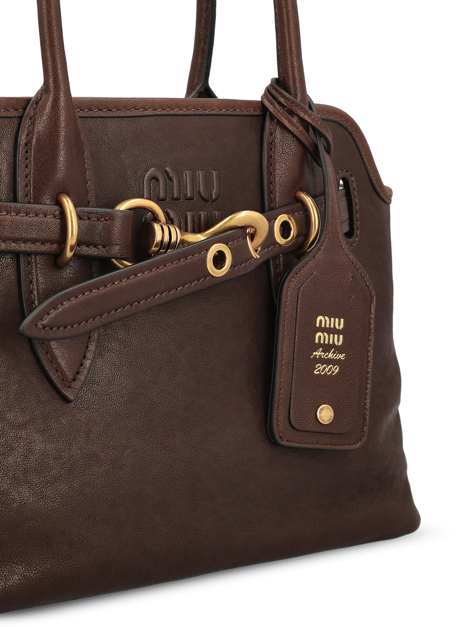 Borsa realizzata in pelle. 5BA292 2BBLF0NBL MIU MIU 