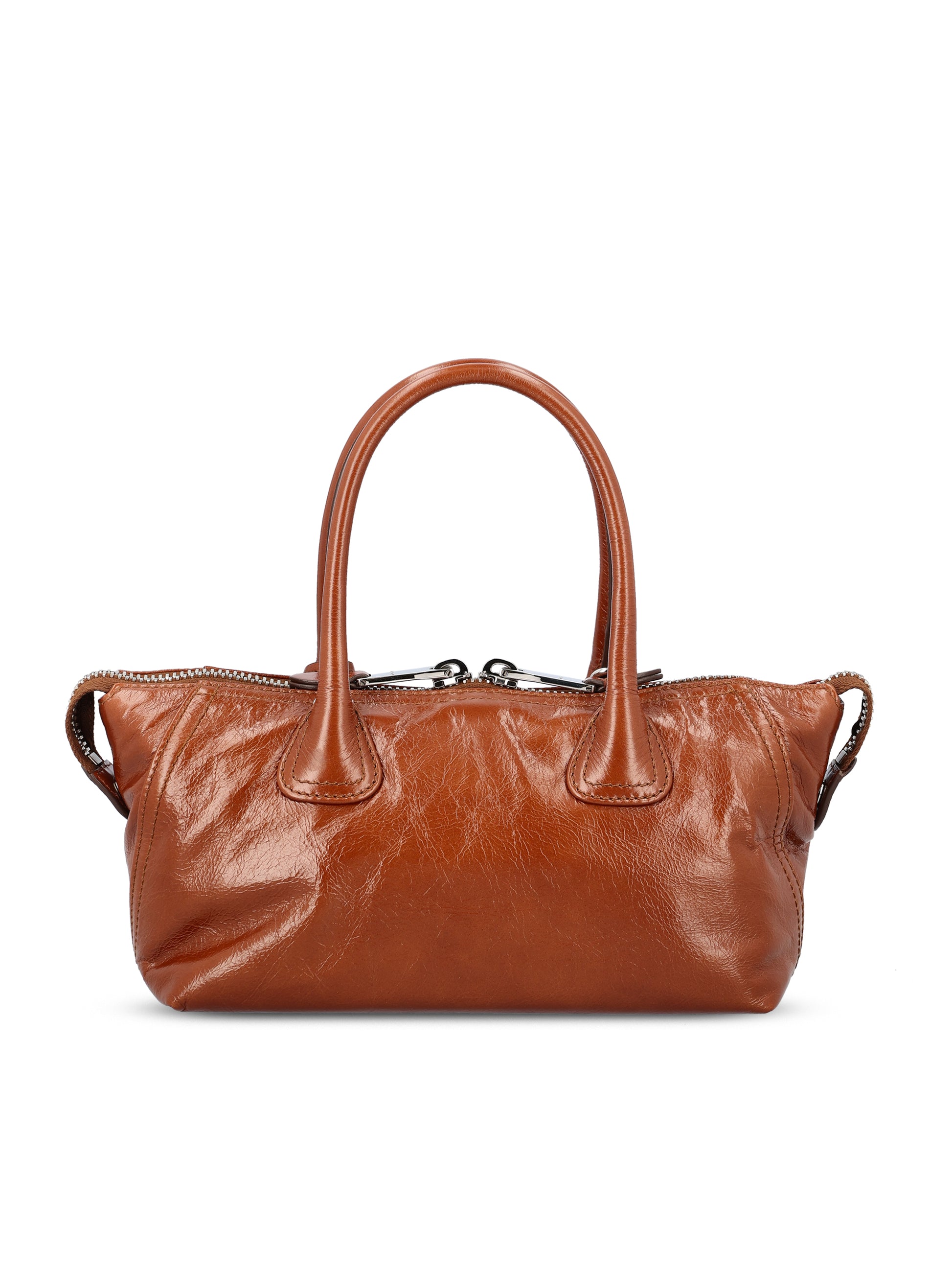 Borsa a mano in pelle lucida 5BA338 2A44F0BW5 MIU MIU 