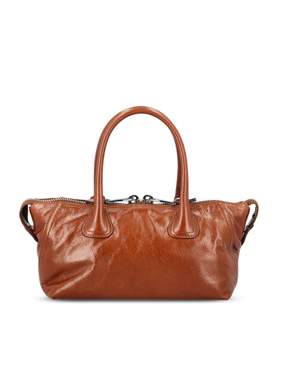 Borsa a mano in pelle lucida 5BA338 2A44F0BW5 MIU MIU 