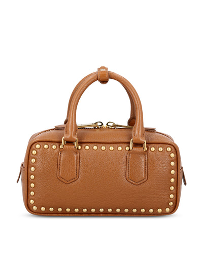 Borsa Arcadie in pelle con borchie 5BB142 2ZSQF0134 MIU MIU 