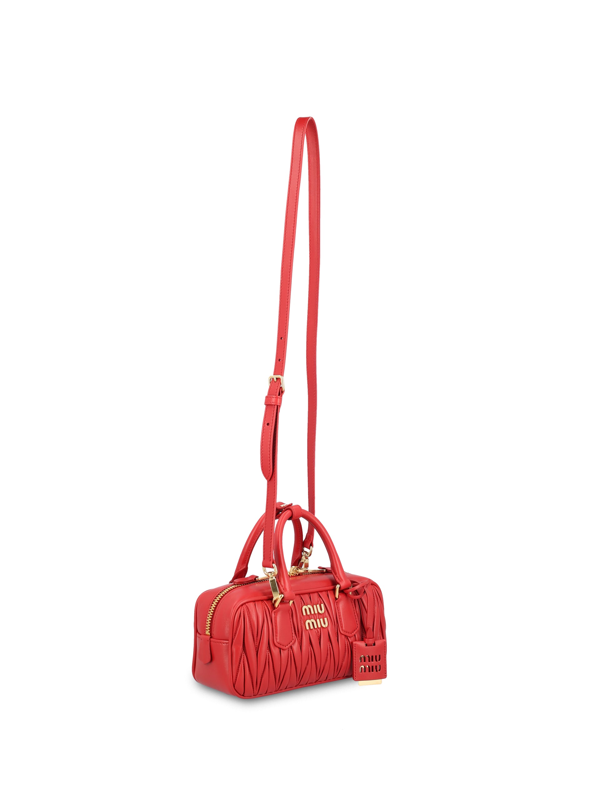 Borsa realizzata in pelle di agnello. 5BB142 AN88F0011 MIU MIU 
