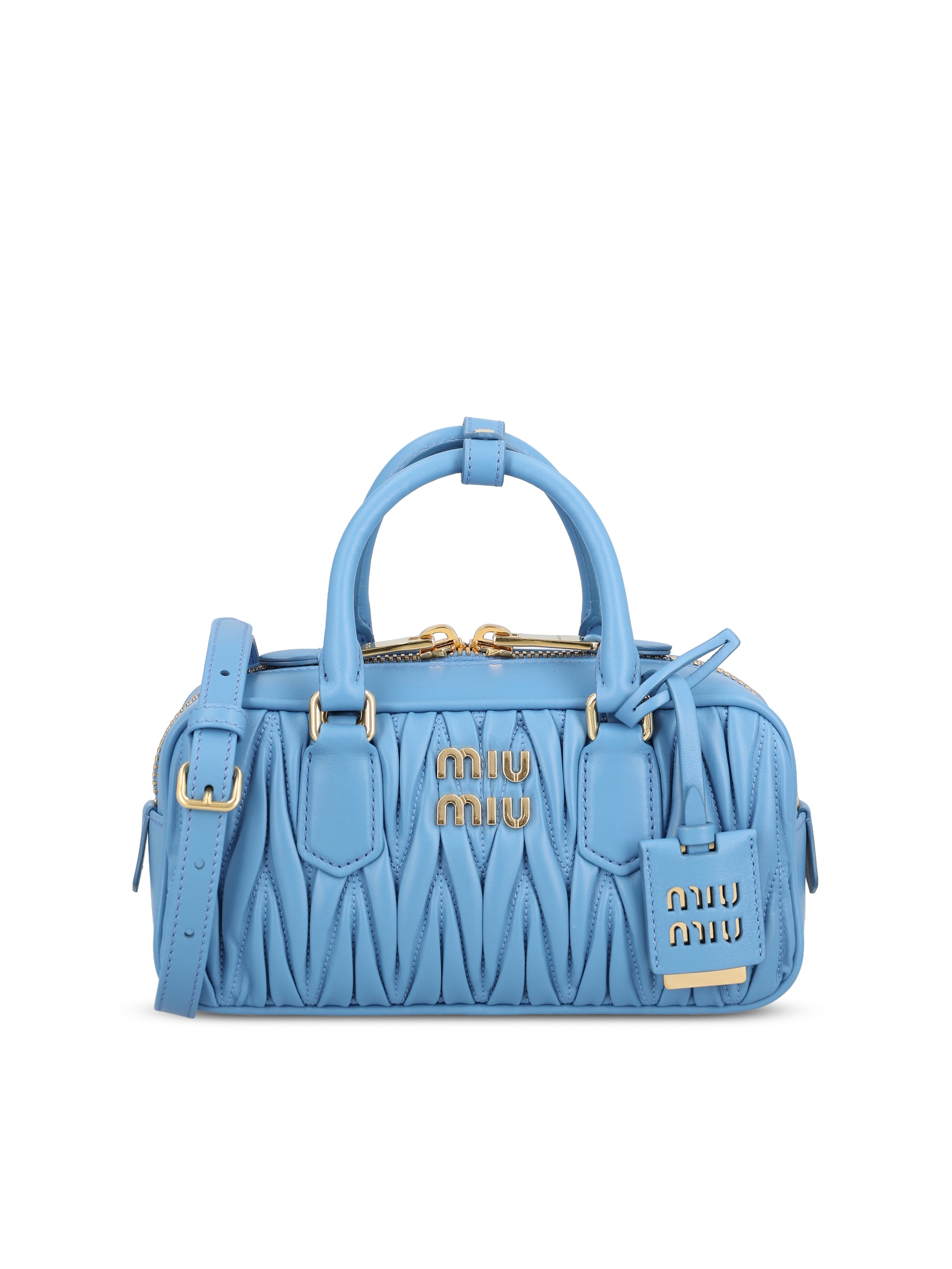 Borsa realizzata in pelle di agnello. 5BB142 AN88F0V98 MIU MIU 