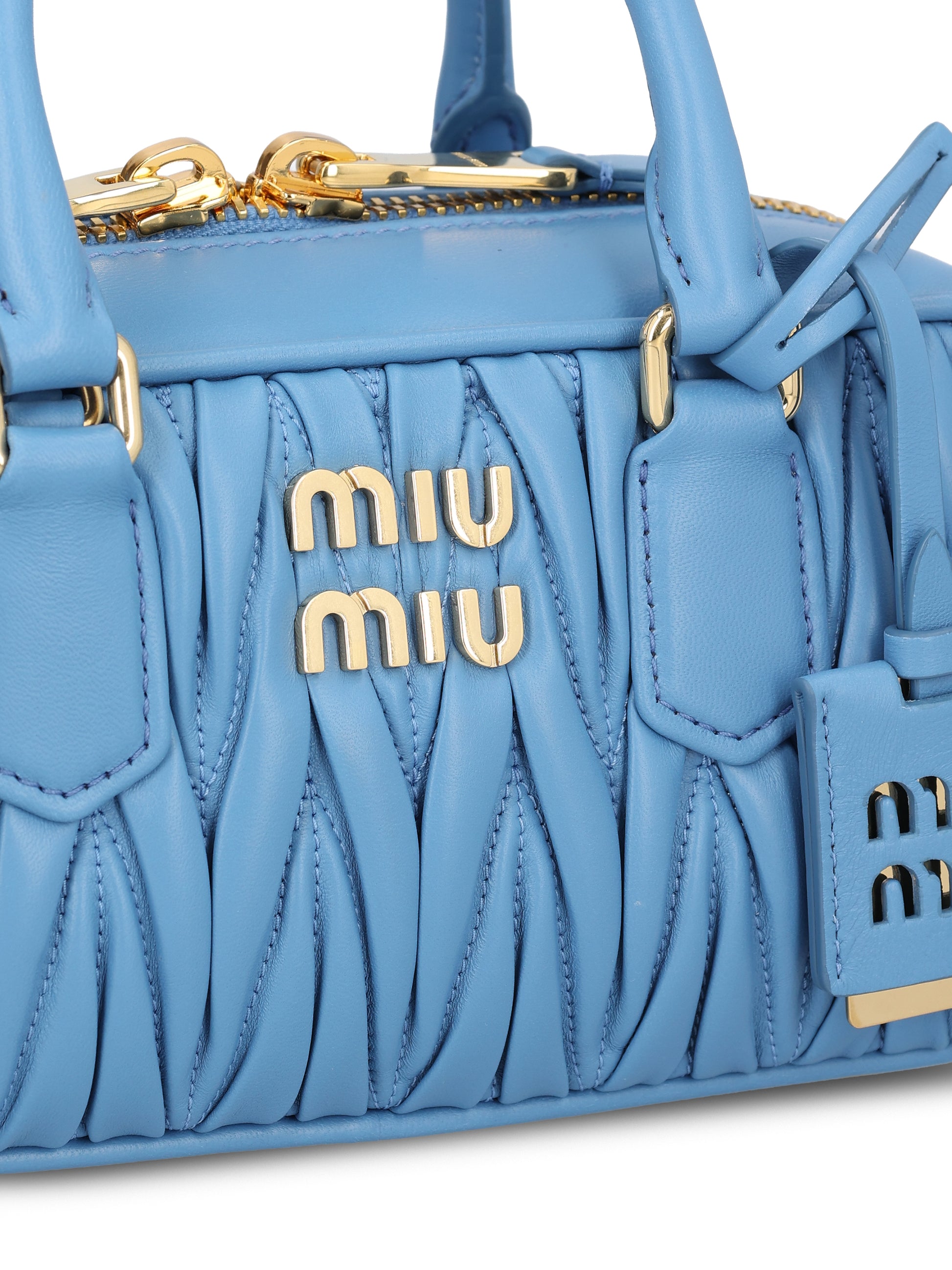 Borsa realizzata in pelle di agnello. 5BB142 AN88F0V98 MIU MIU 