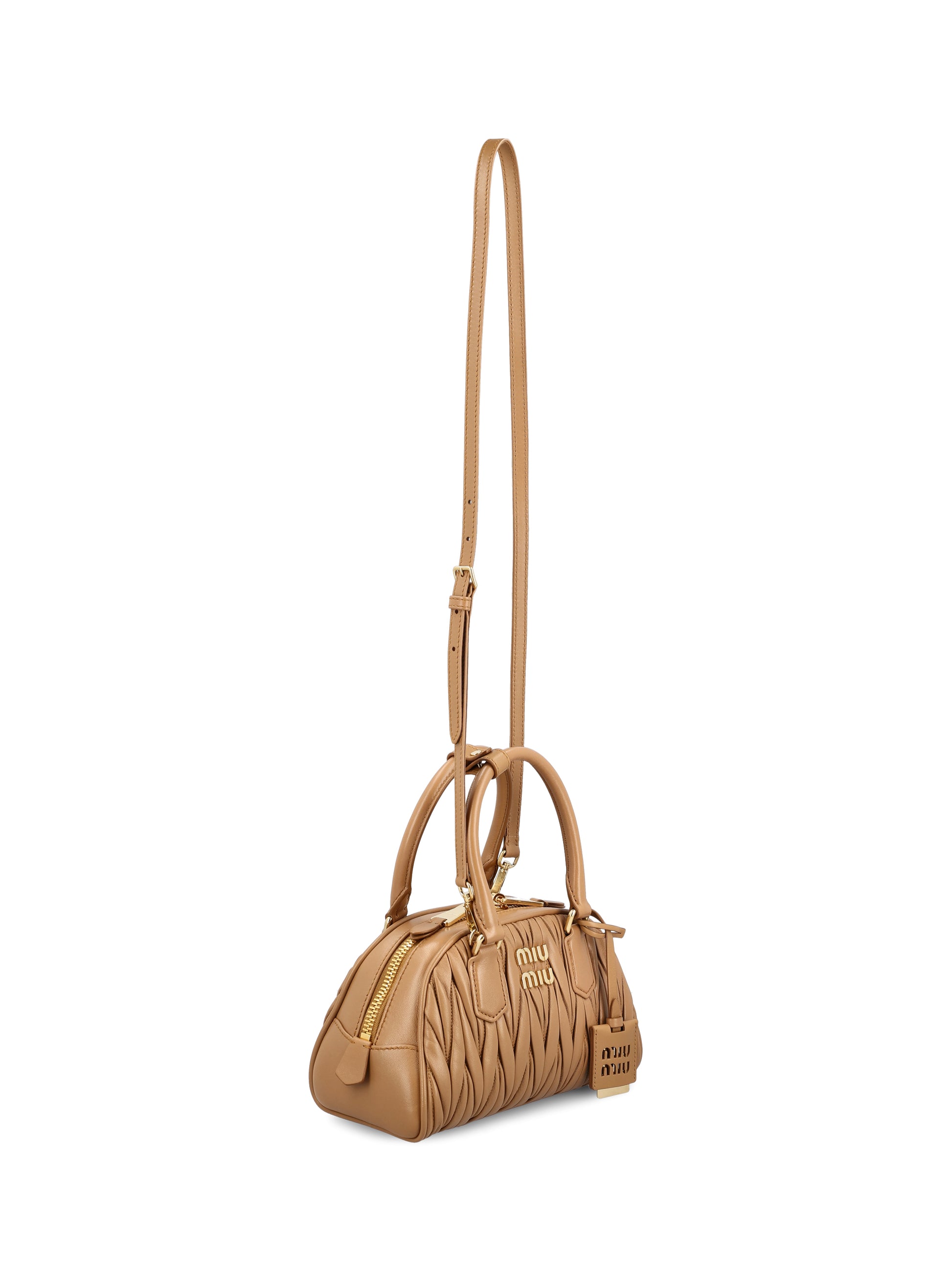 Borsa Arcadie in nappa matelassé 5BB191 AN88F098L MIU MIU 