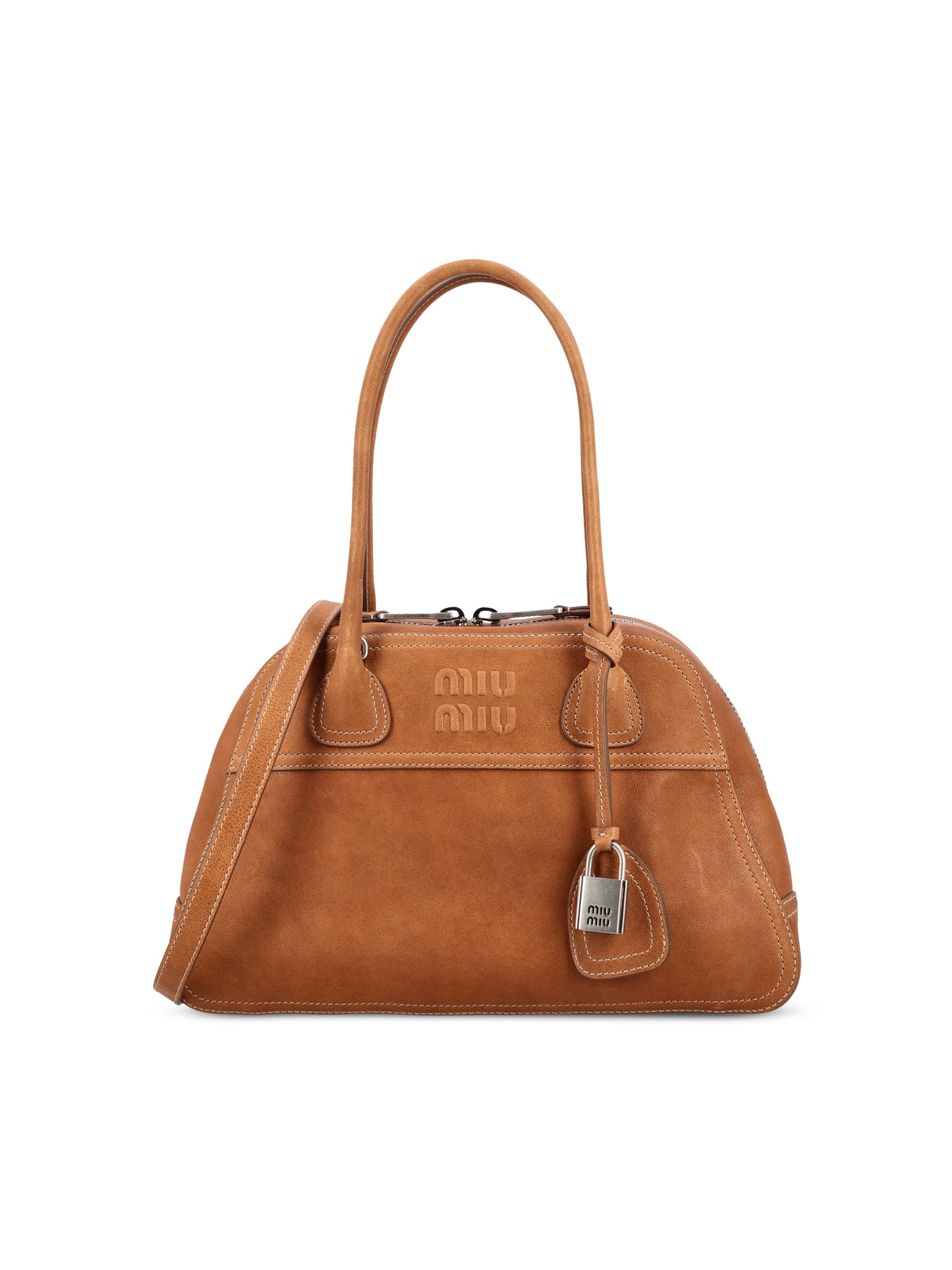 Borsa Vivant Regular in nappa 5BB199 2BBLF098L MIU MIU 