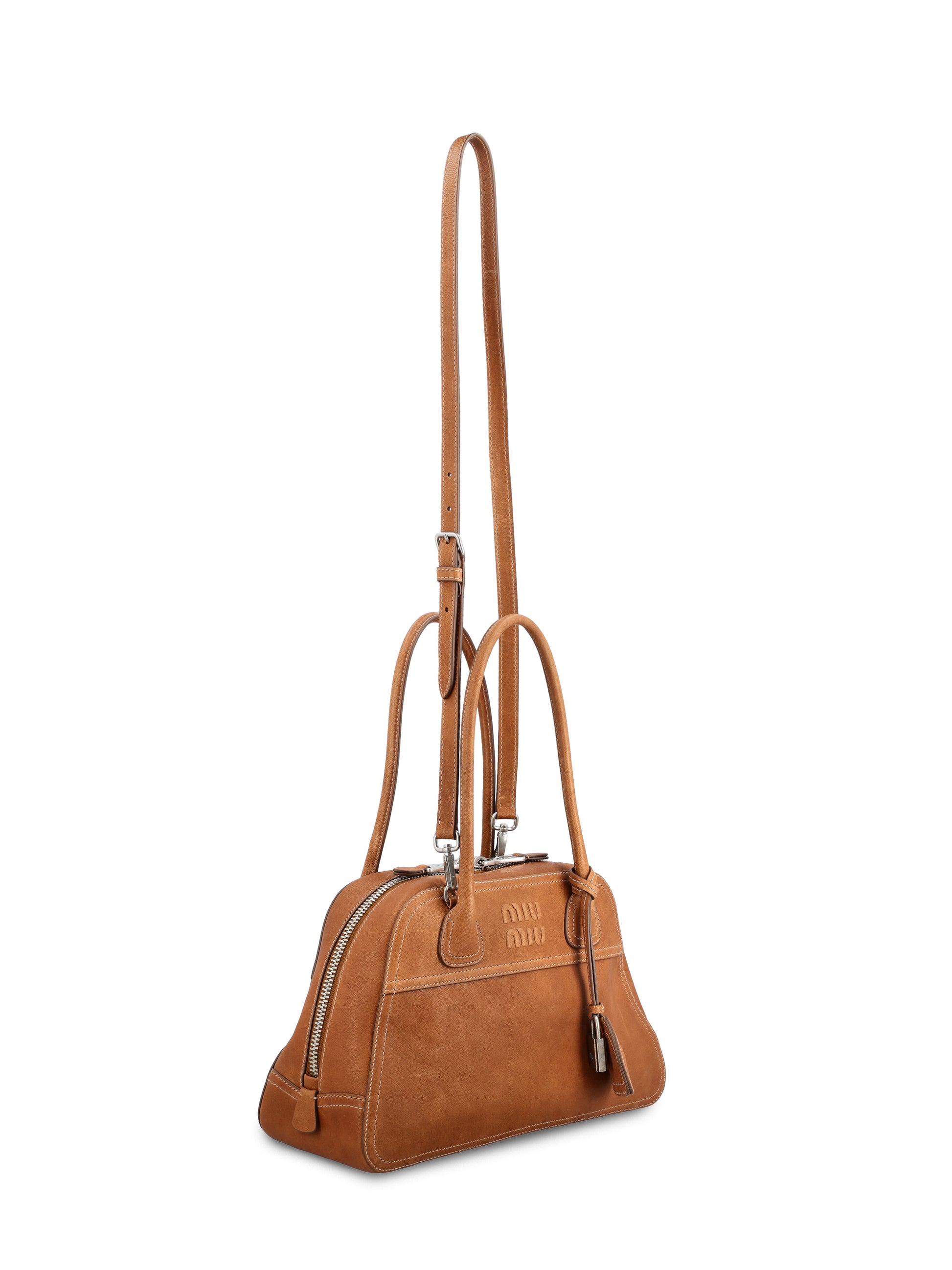 Borsa Vivant Regular in nappa 5BB199 2BBLF098L MIU MIU 