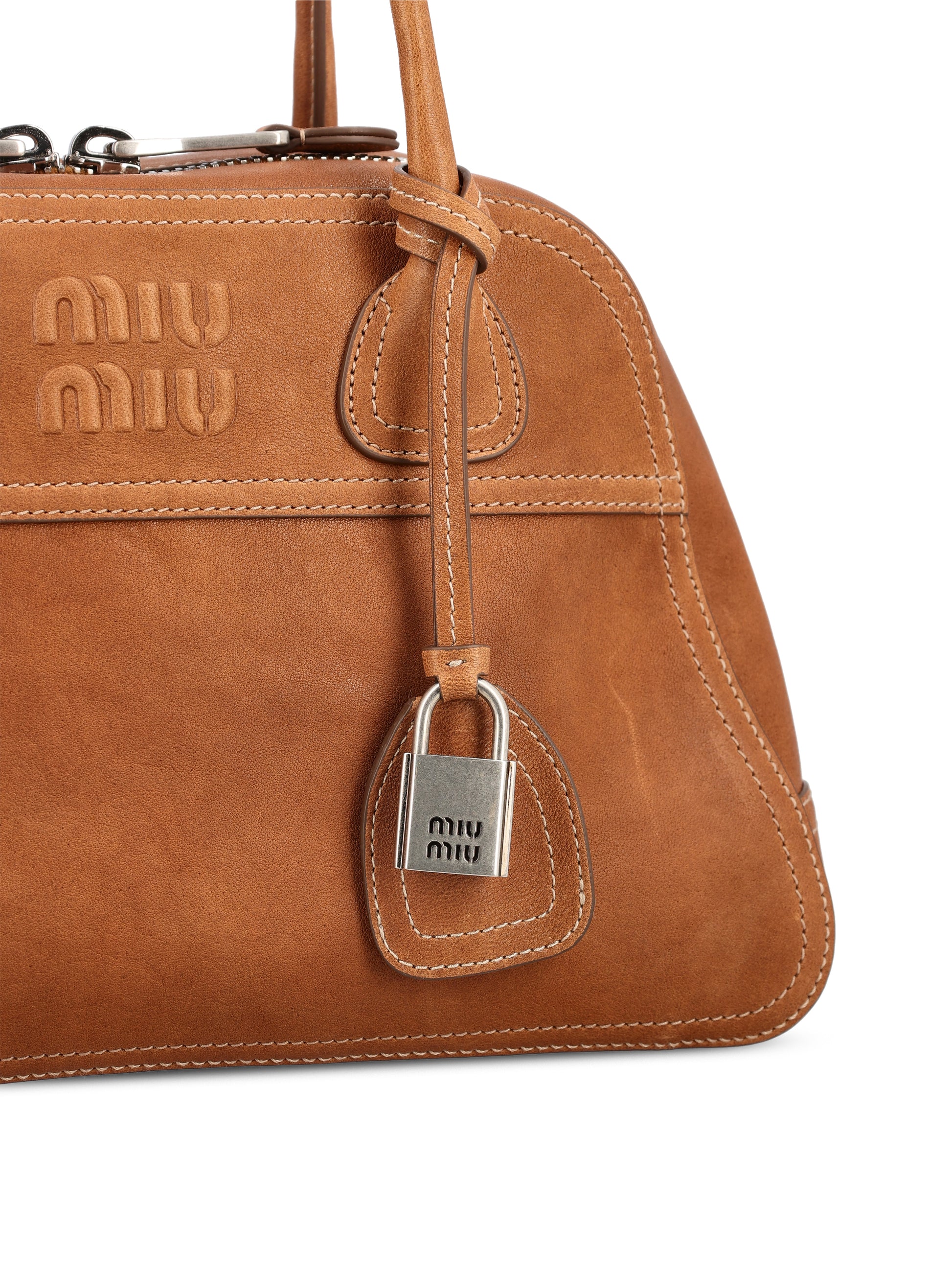 Borsa Vivant Regular in nappa 5BB199 2BBLF098L MIU MIU 