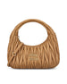 Borsa Hobo Wander in Nappa Matelassé 5BC125 AN88F098L MIU MIU 