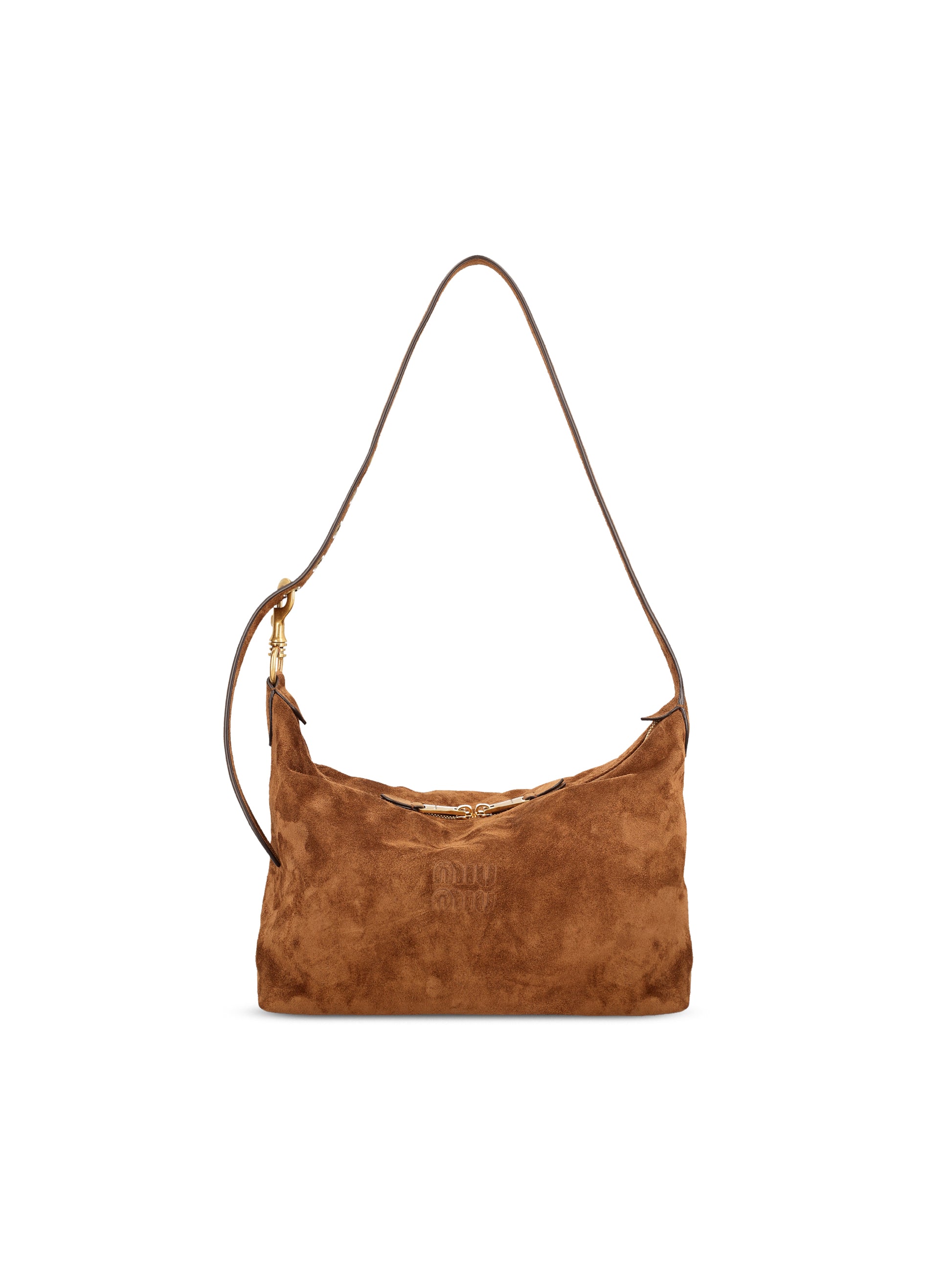 Borsa Spirit Regular in pelle scamosciata 5BC217 2CSSF0324 MIU MIU 