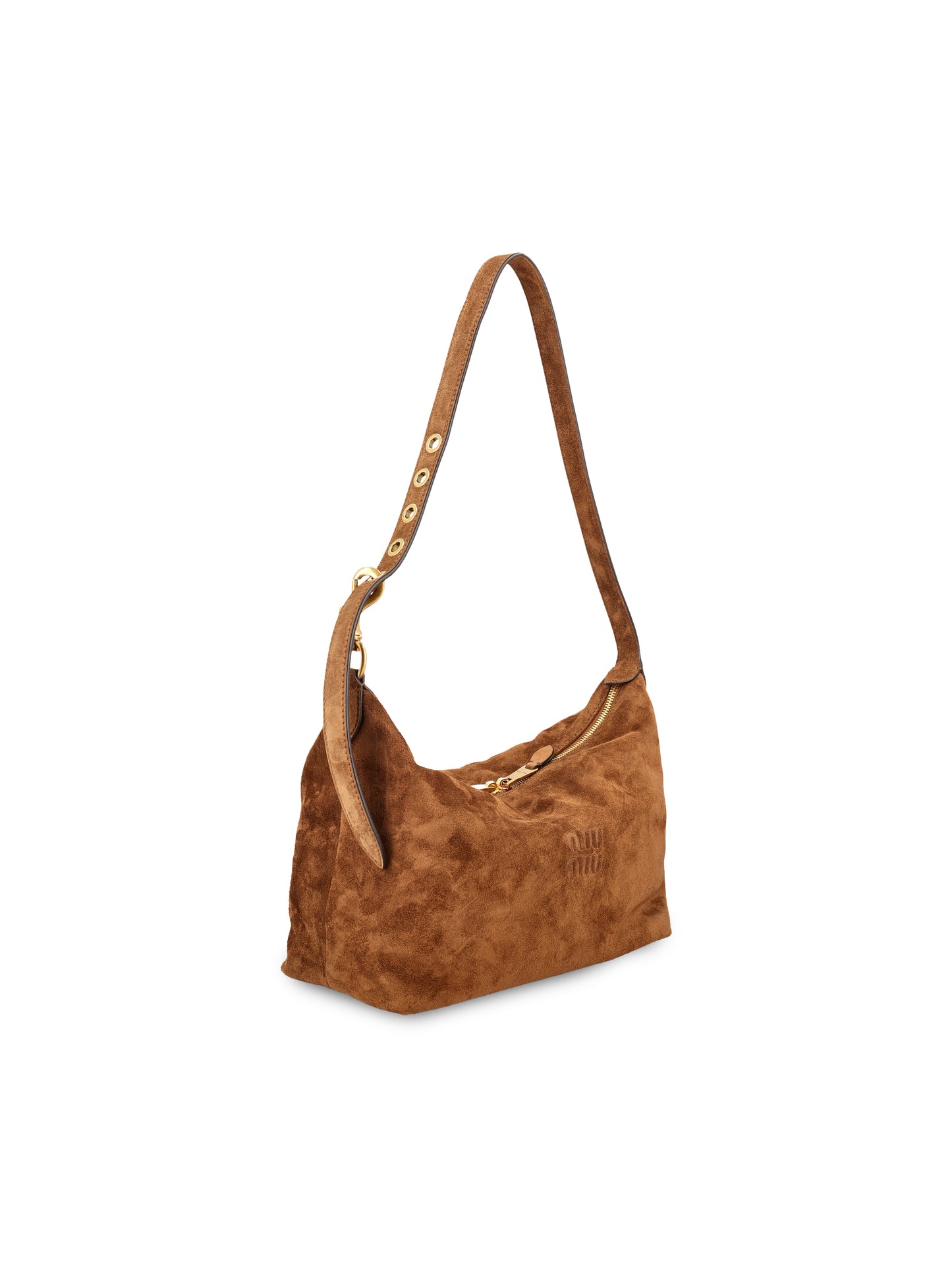 Borsa Spirit Regular in pelle scamosciata 5BC217 2CSSF0324 MIU MIU 