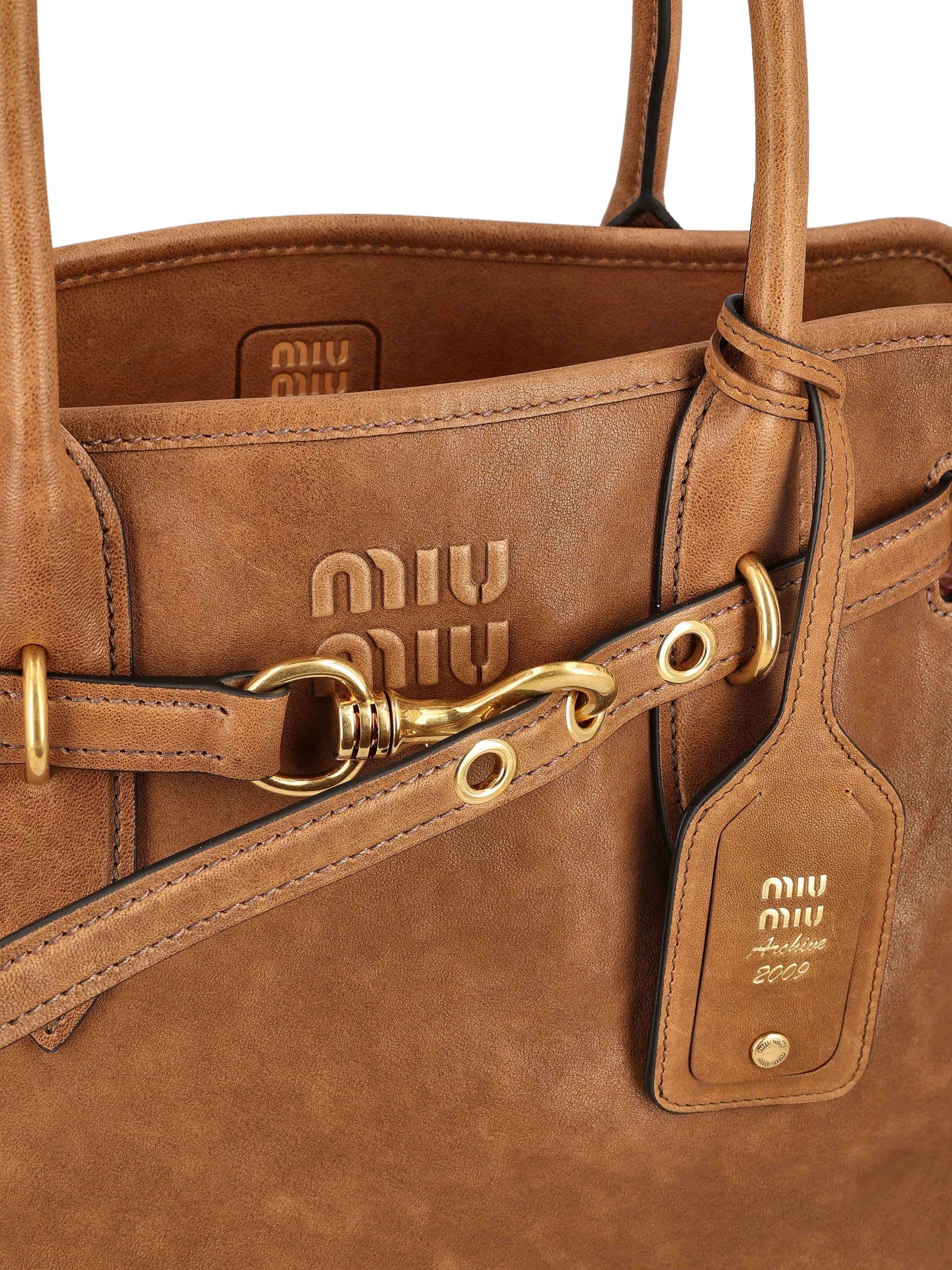Borsa in pelle. 5BG291 2BBLF0316 MIU MIU 