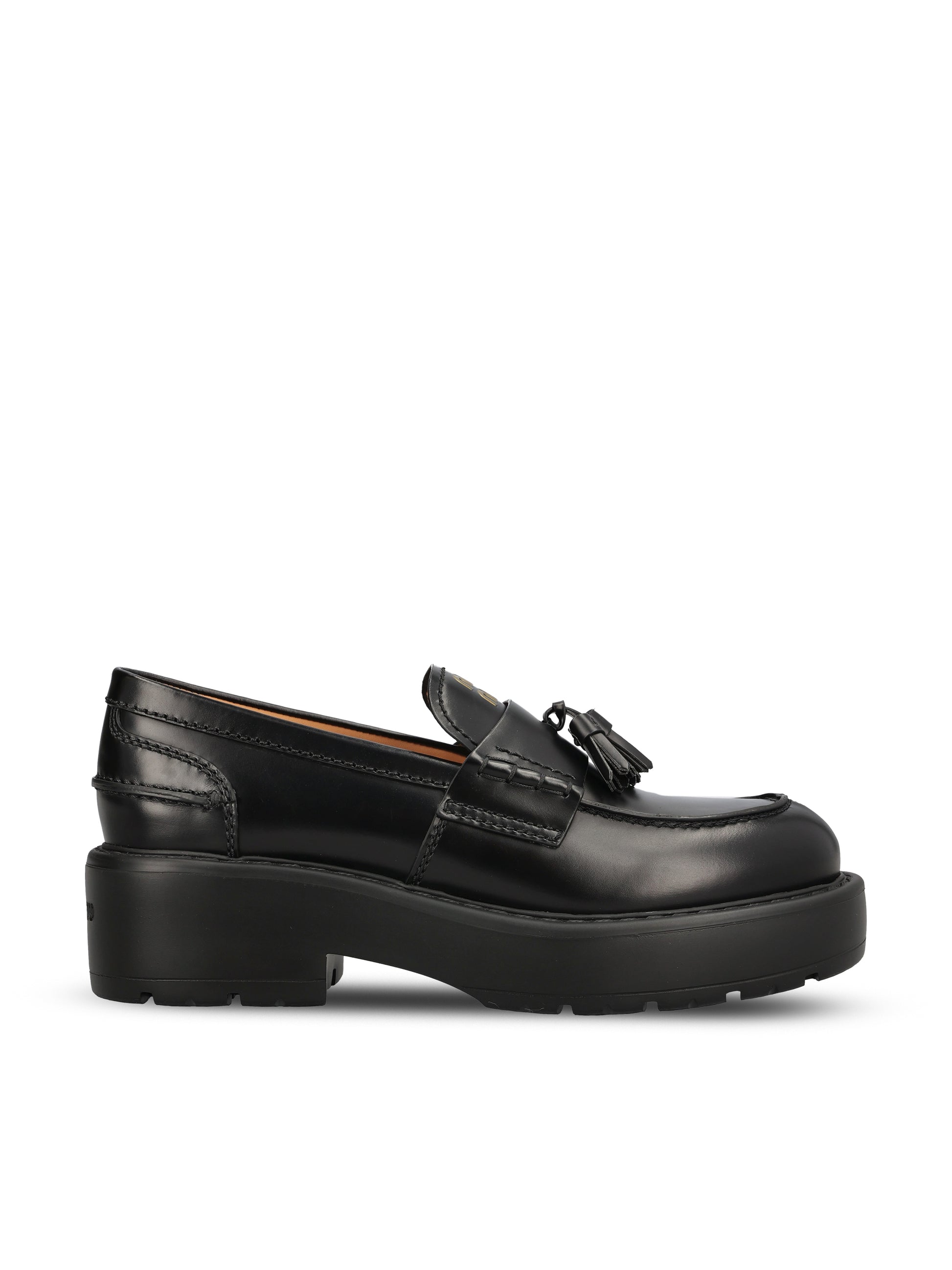 Mocassini realizzati in pelle. 5D743E B4LF0002 MIU MIU 