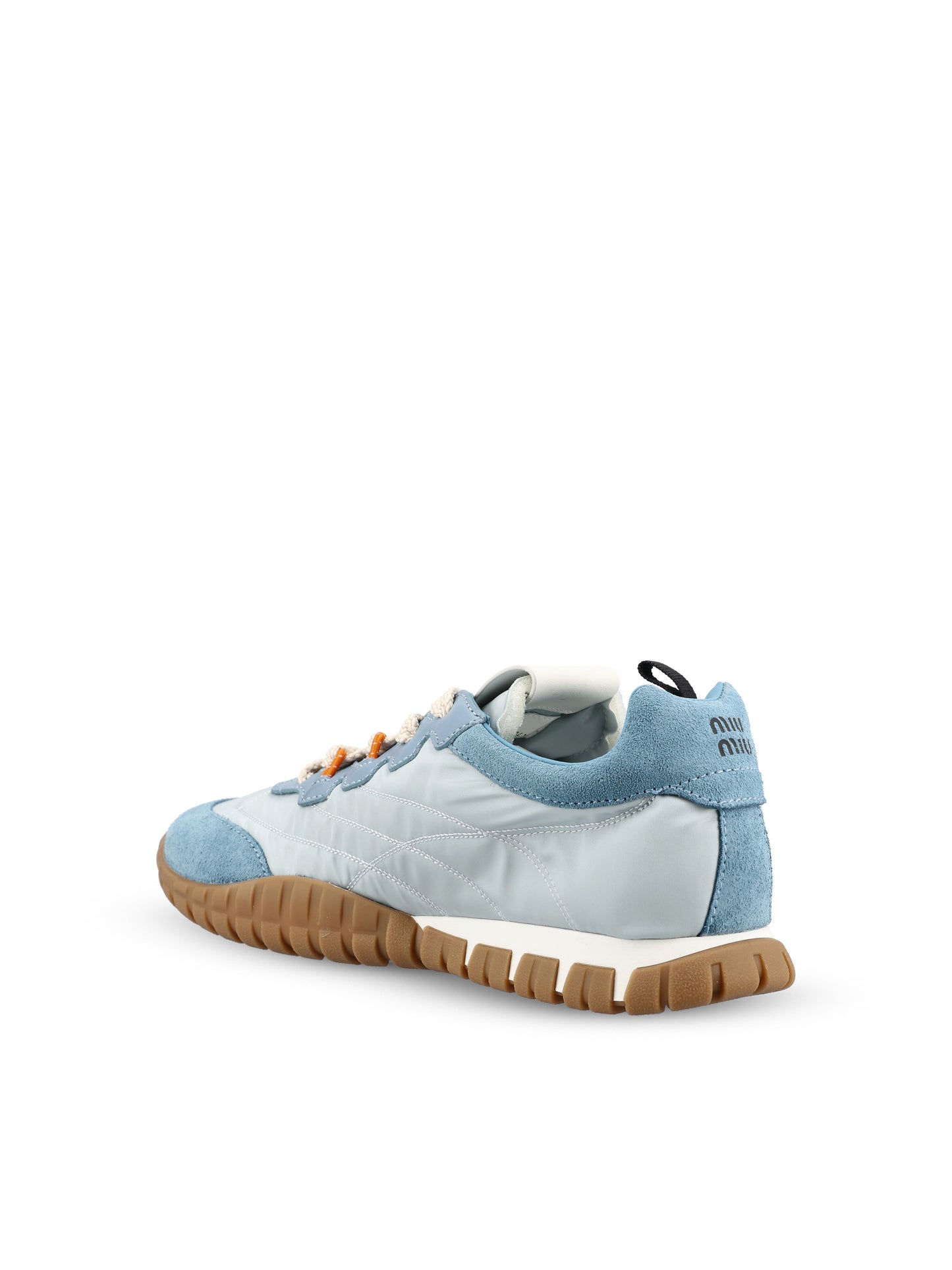 Sneakers in poliammide riciclata. 5E417E LYWF02GM MIU MIU 