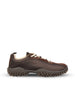 Sneakers realizzate in tessuto e cuoio. 5E806E 3M0KF0003 MIU MIU 