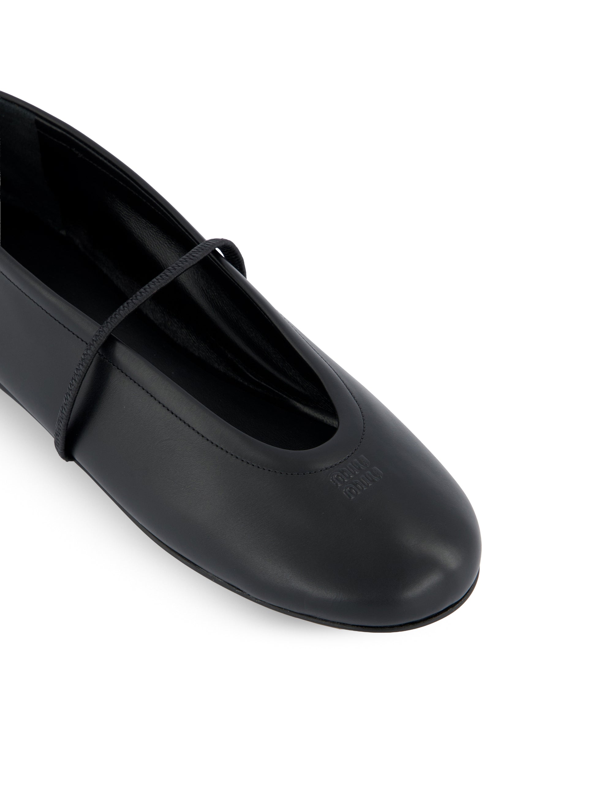 Ballerine Miu Miu in nappa 5F334E 070F0002 MIU MIU 