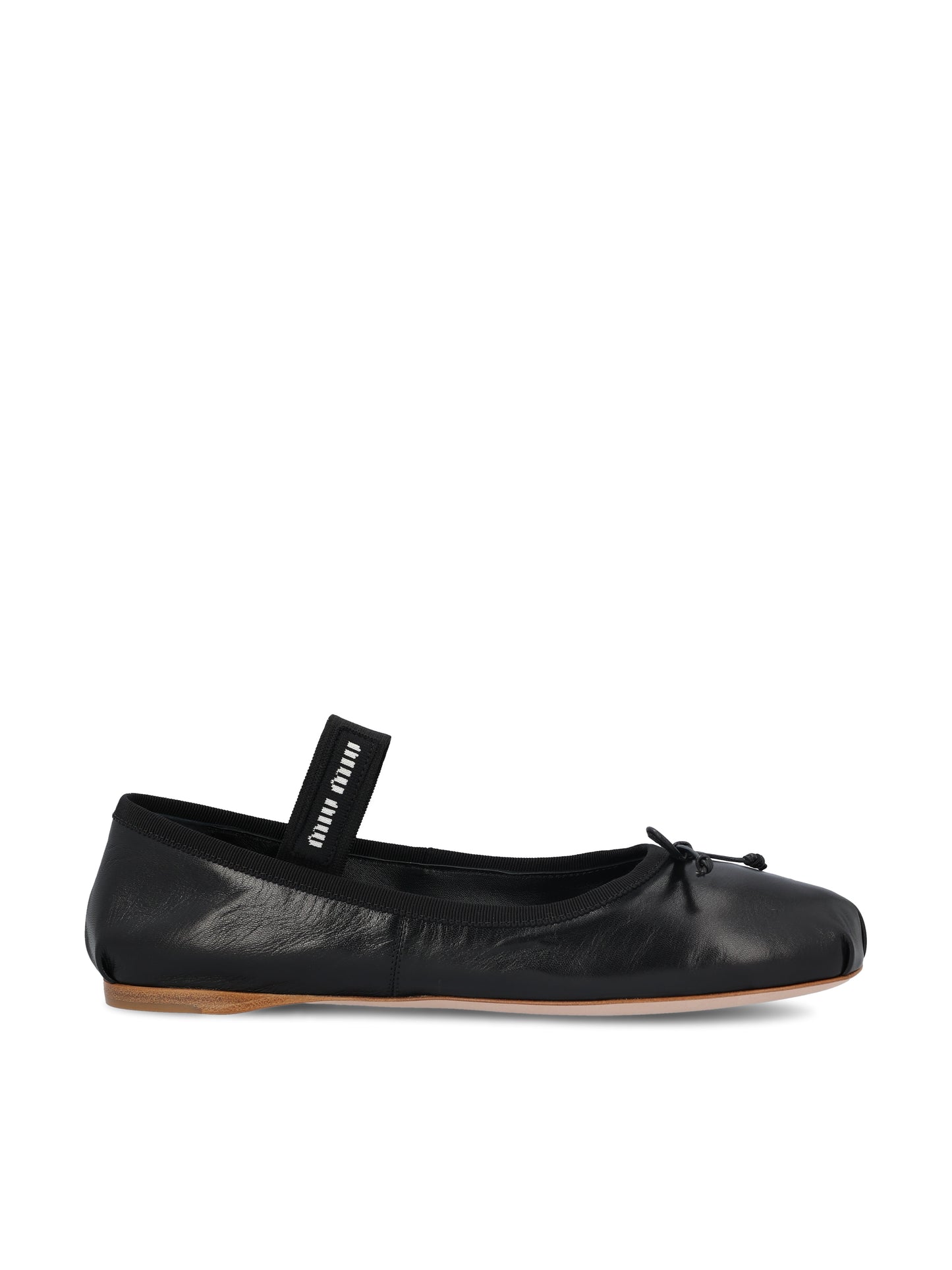 Ballerine in pelle 5F794D XUUF0002 MIU MIU 