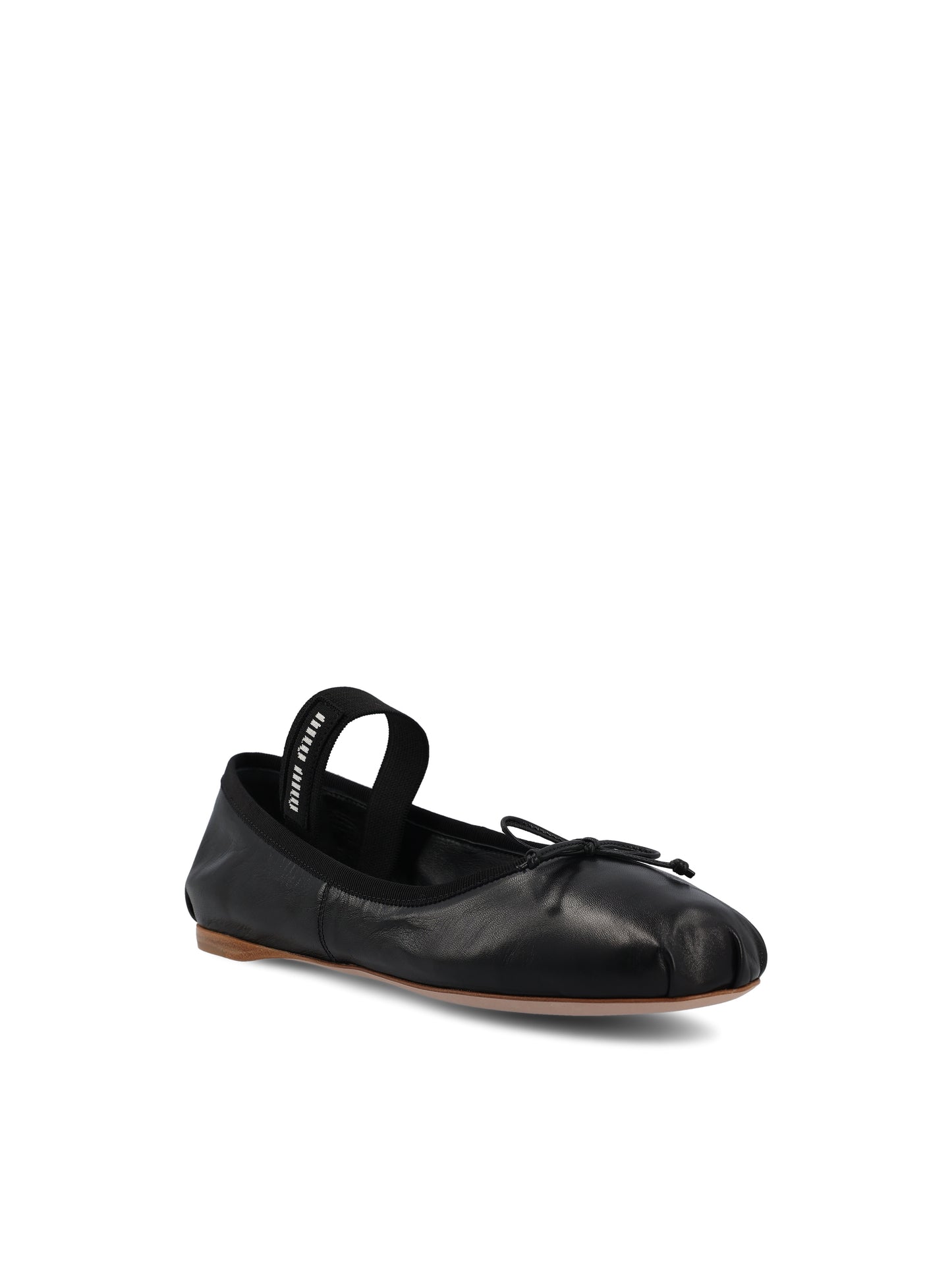 Ballerine in pelle 5F794D XUUF0002 MIU MIU 