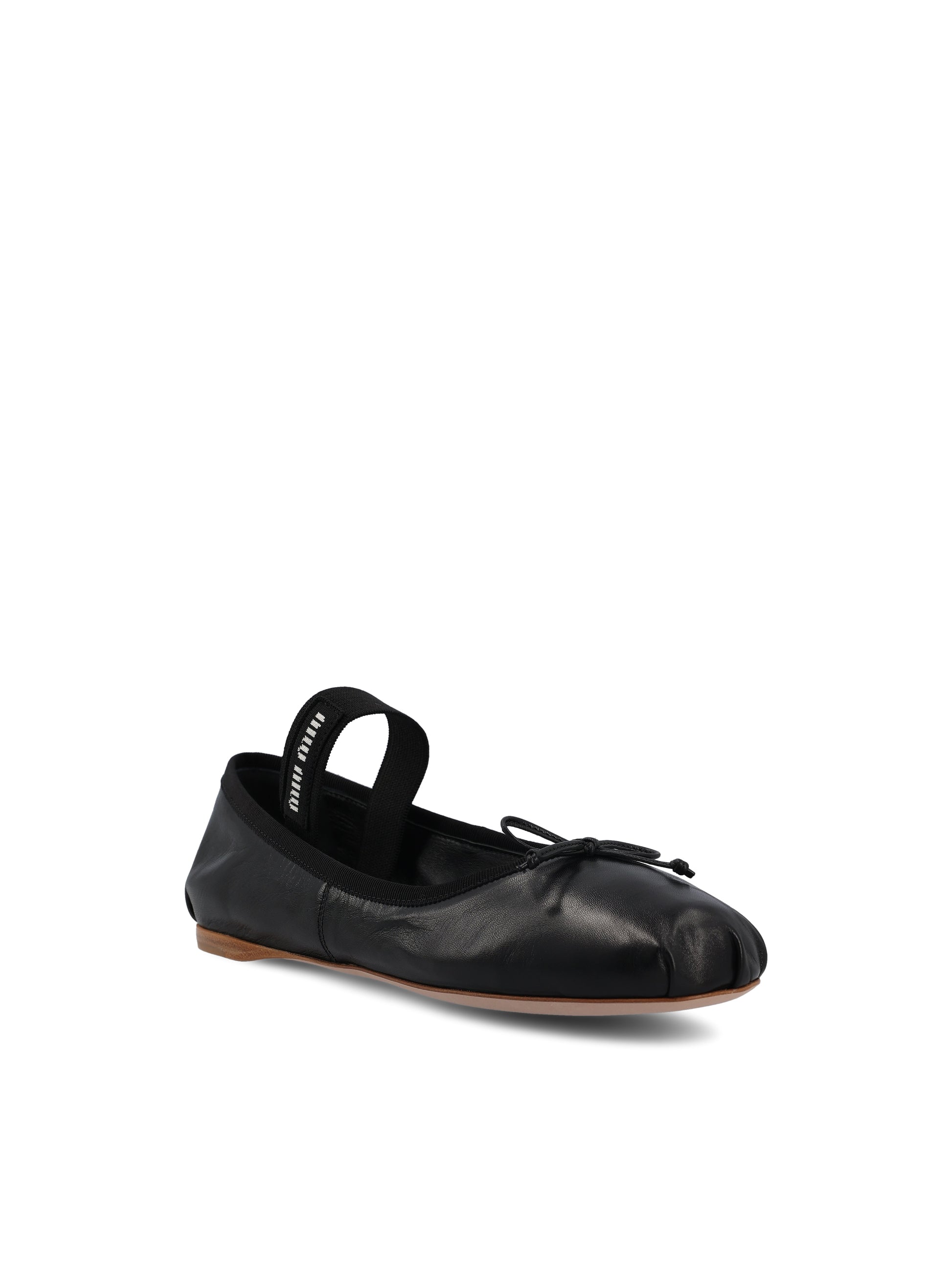 Ballerine in pelle 5F794D XUUF0002 MIU MIU 