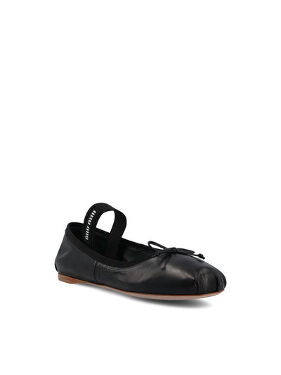 Ballerine in pelle 5F794D XUUF0002 MIU MIU 