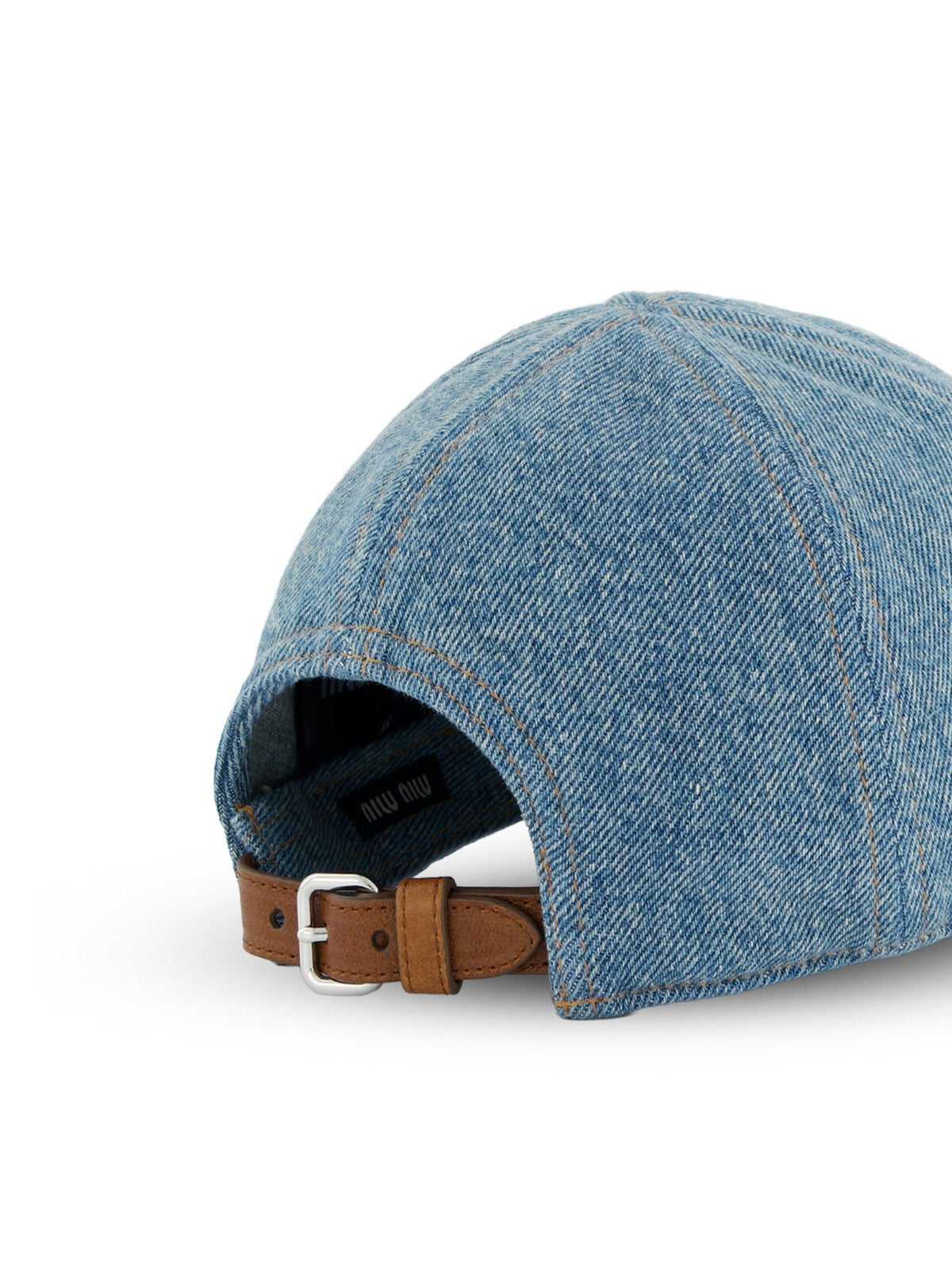 Cappellino realizzat in cotone. 5HC370 2G9UF0013 MIU MIU 