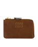 Portafoglio realizzato in pelle 5MB066 AEFXF0316 MIU MIU 