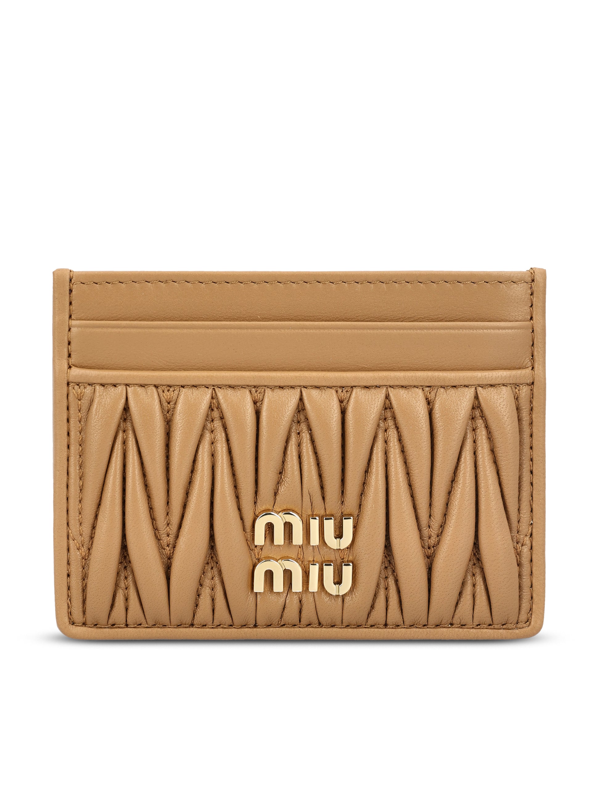 Portacarte realizzato in pelle. 5MC076 AFPPF098L MIU MIU 