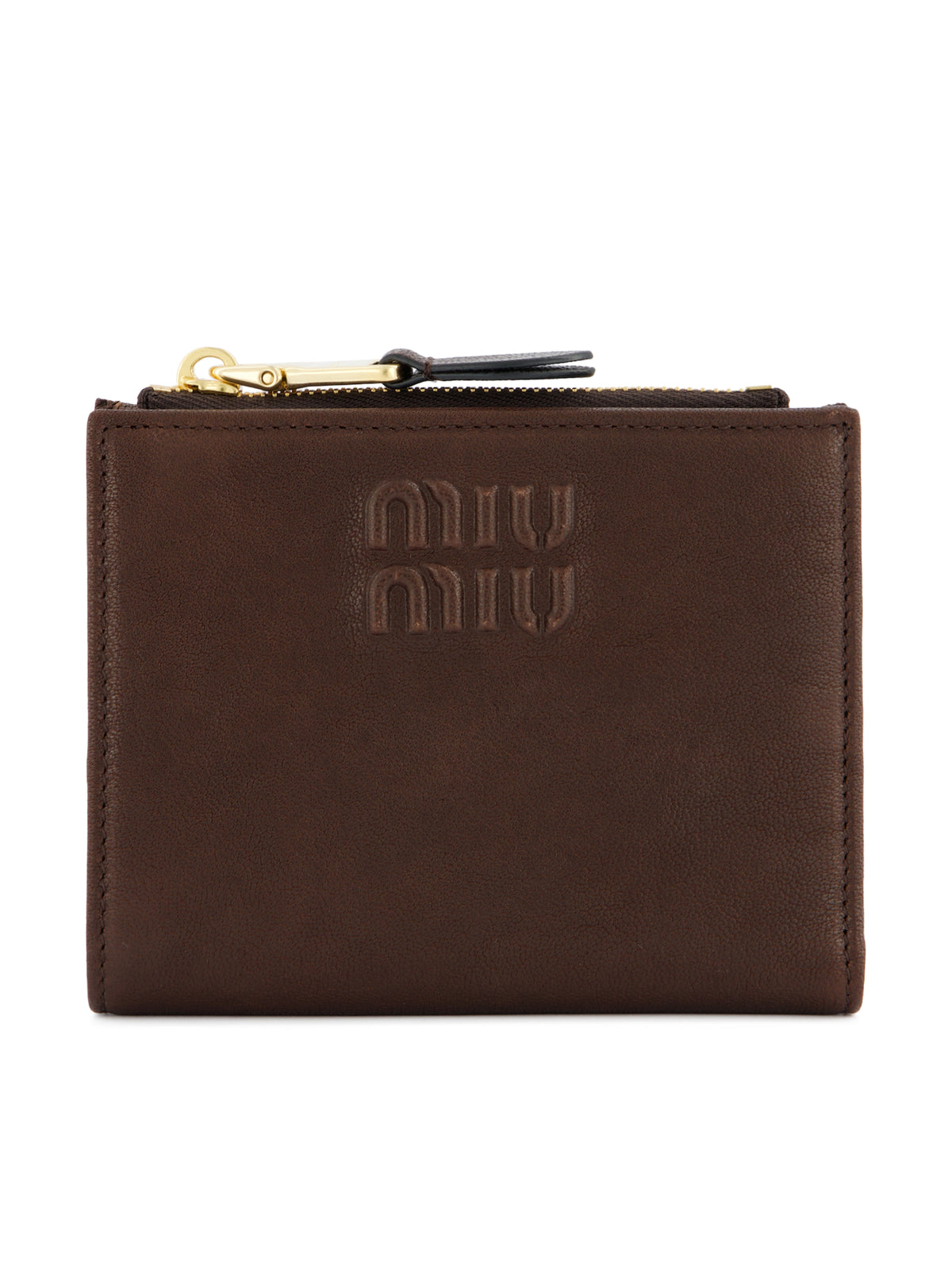 Portafoglio piccolo in pelle 5ML050 AEFXF0NBL MIU MIU 