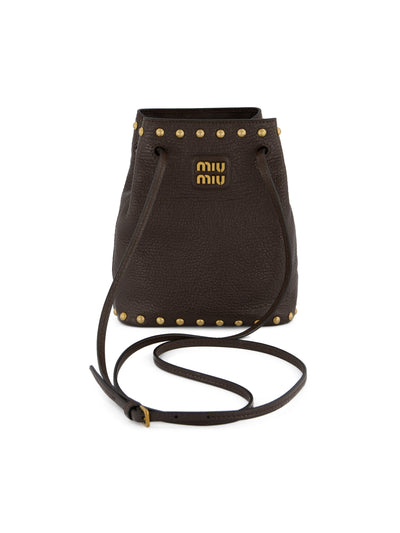 Pouch realizzata in pelle. 5NF460 2ZSQF0343 MIU MIU 