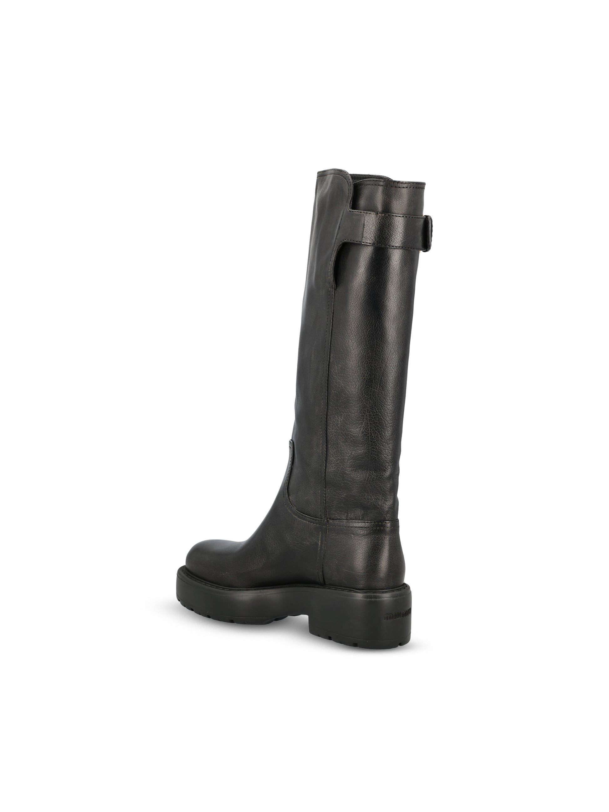 Stivali realizzati in pelle. 5W767E Y9SF0002 MIU MIU 