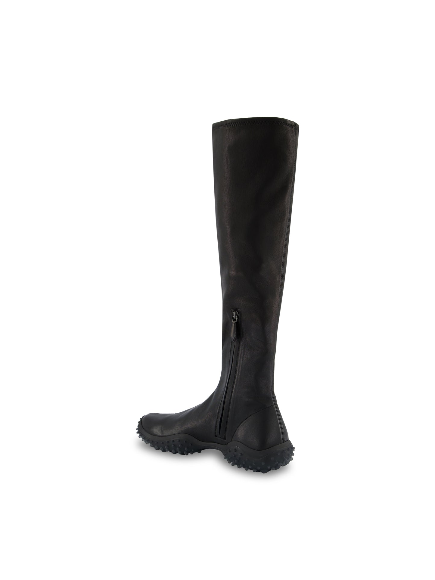 Stivali in Nappa Stretch con Suola Bubble 5W805E L68F0002 MIU MIU 