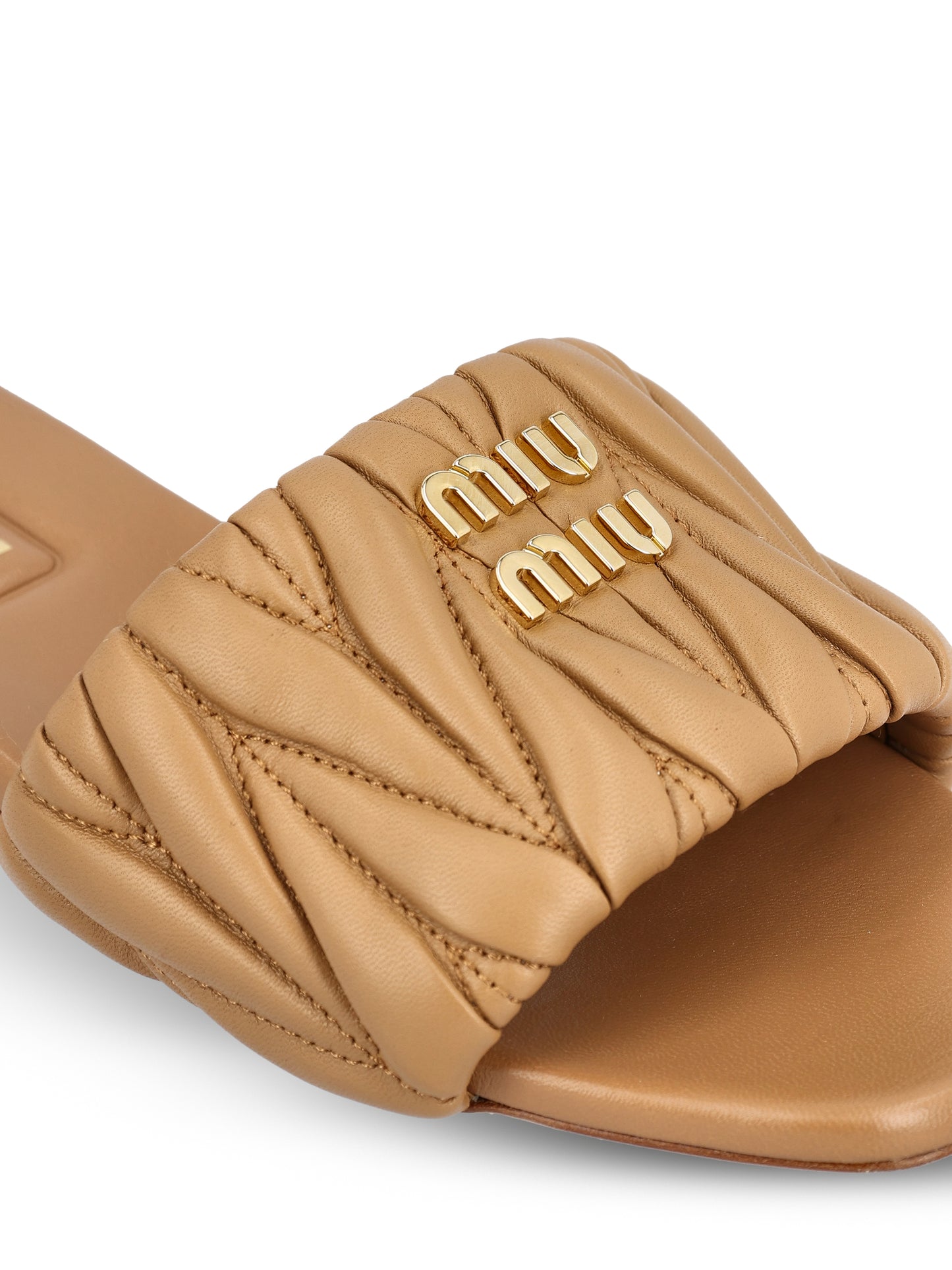 Sandali realizzati in pelle. 5XX605 88TF098L MIU MIU 
