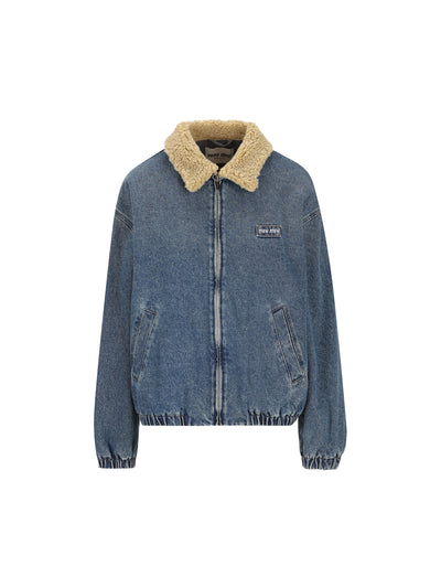 Giacca realizzata in cotone. GWB317 192UF0008 MIU MIU 