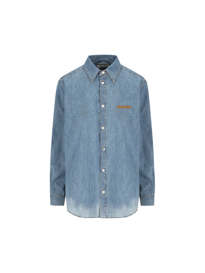 Camicia in cotone. GWC143 193KF0013 MIU MIU 