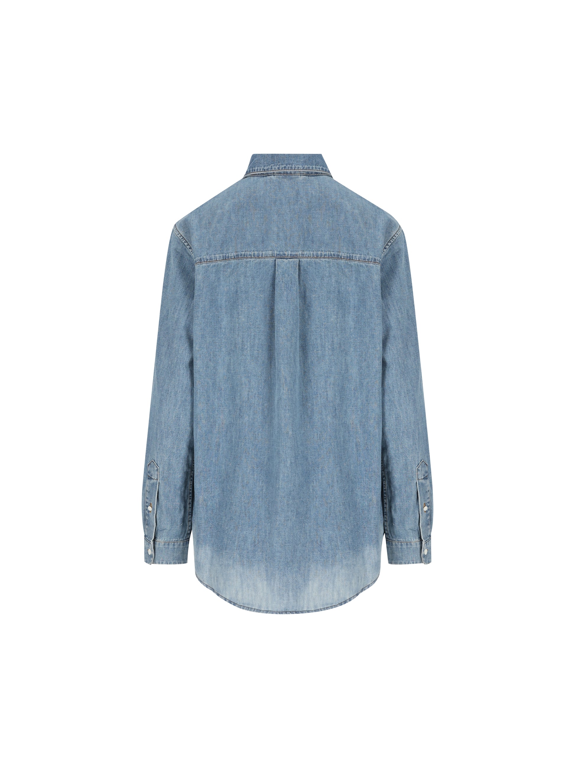 Camicia in cotone. GWC143 193KF0013 MIU MIU 