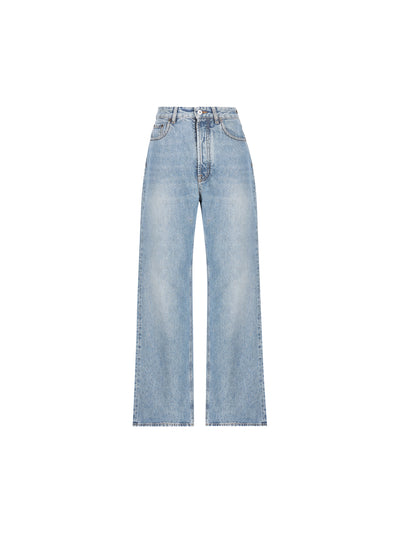 Pantaloni realizzati in cotone. GWP500 1NLCF0008 MIU MIU 