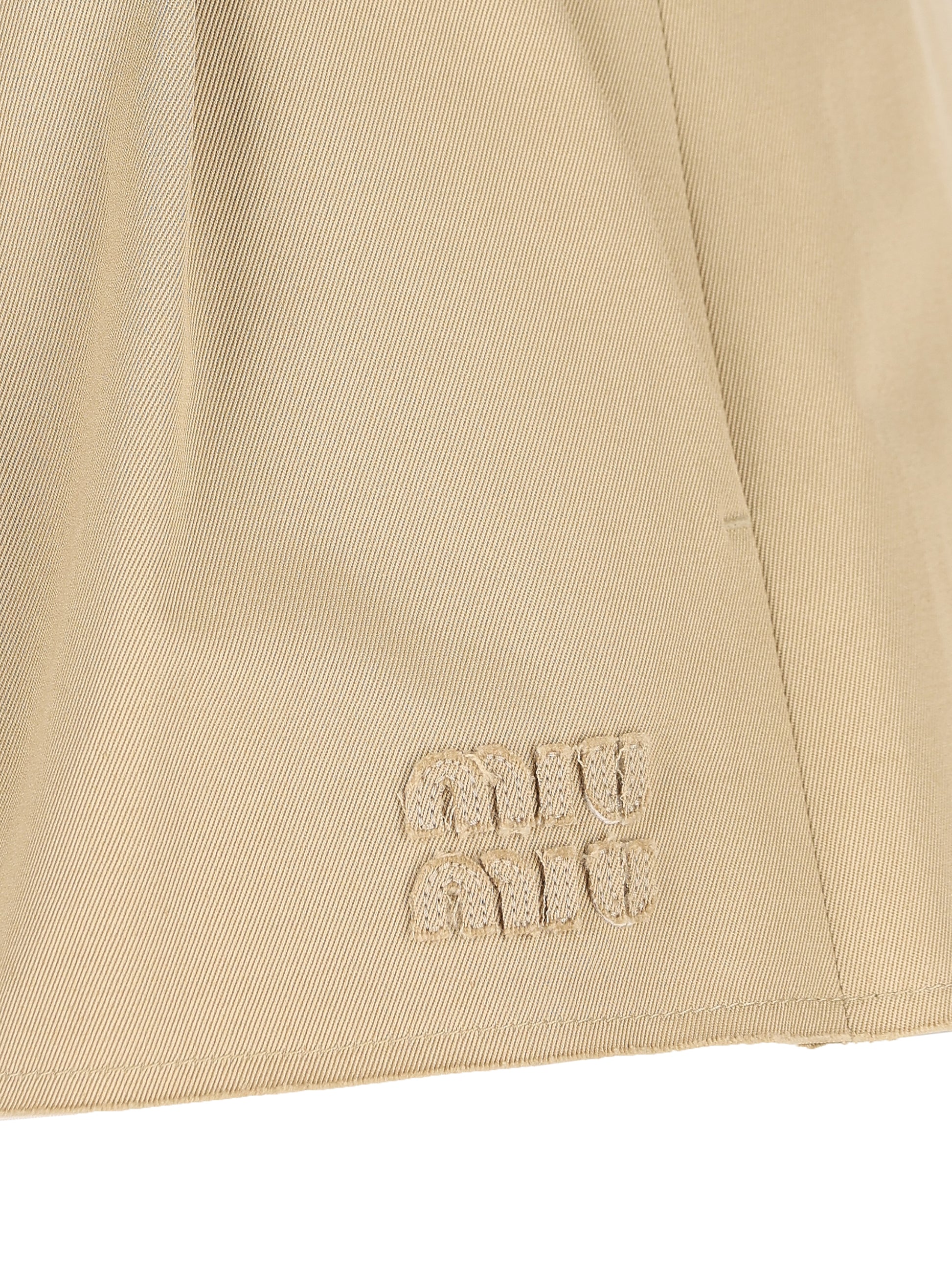 Gonna in cotone. MG2690 1UPXF0065 MIU MIU 