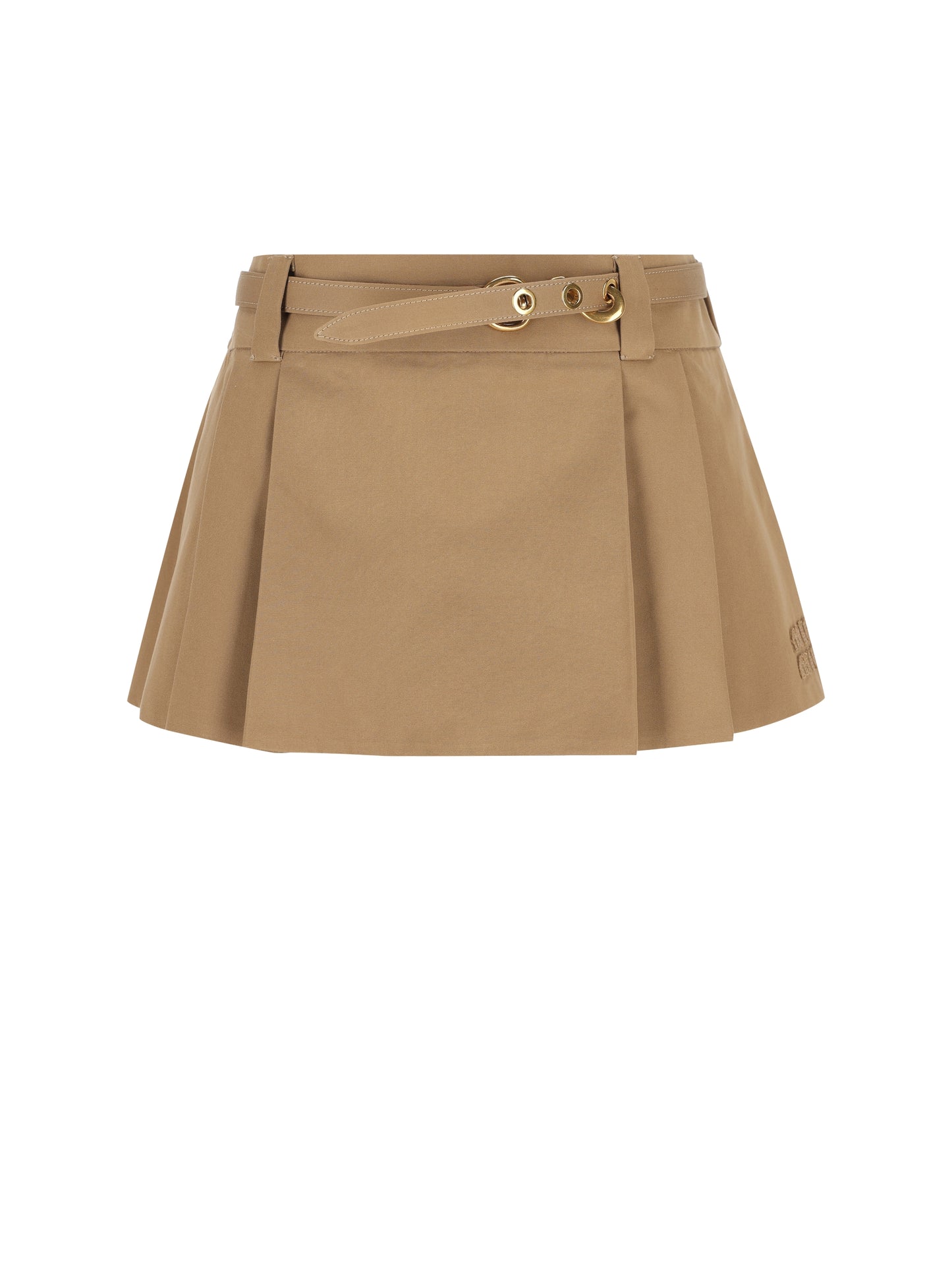 Gonna realizzata in cotone. MG2692 1BMSF0594 MIU MIU 