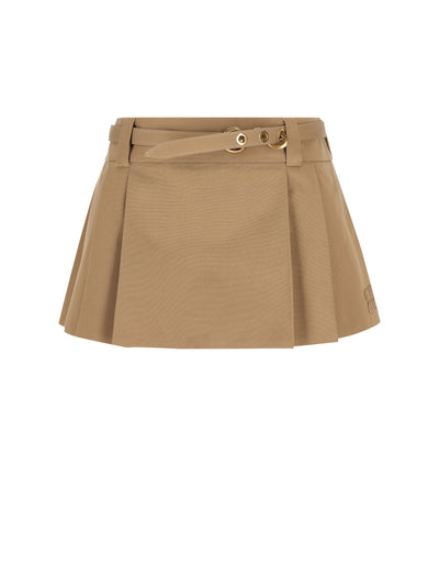 Gonna realizzata in cotone. MG2692 1BMSF0594 MIU MIU 