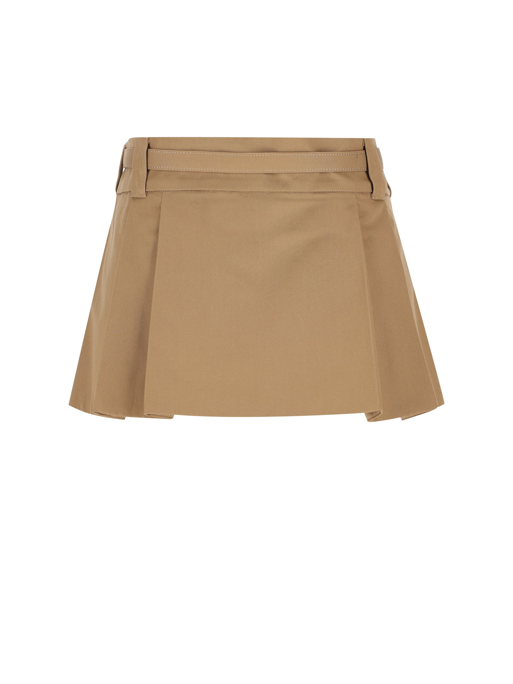 Gonna realizzata in cotone. MG2692 1BMSF0594 MIU MIU 