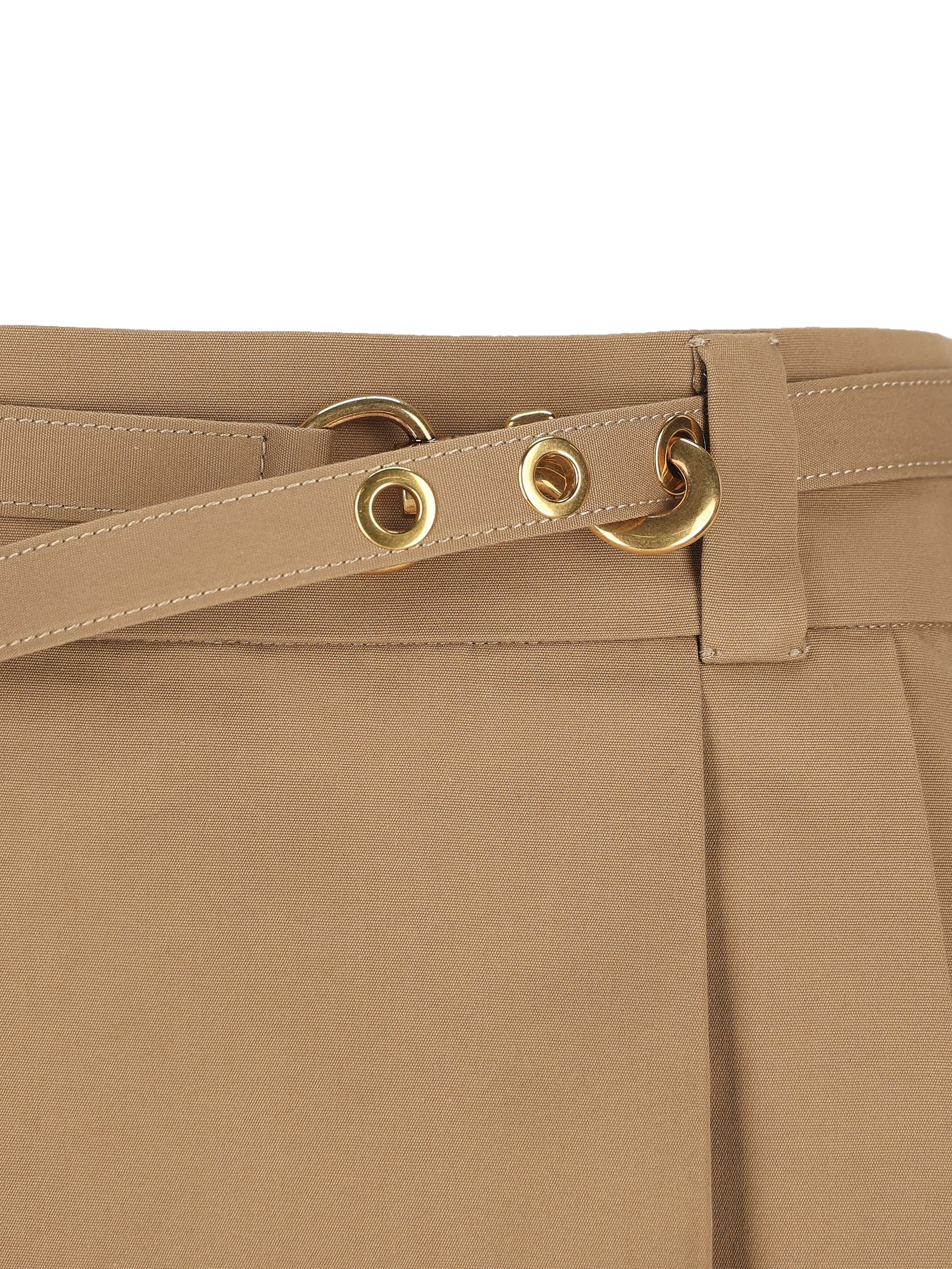 Gonna realizzata in cotone. MG2692 1BMSF0594 MIU MIU 