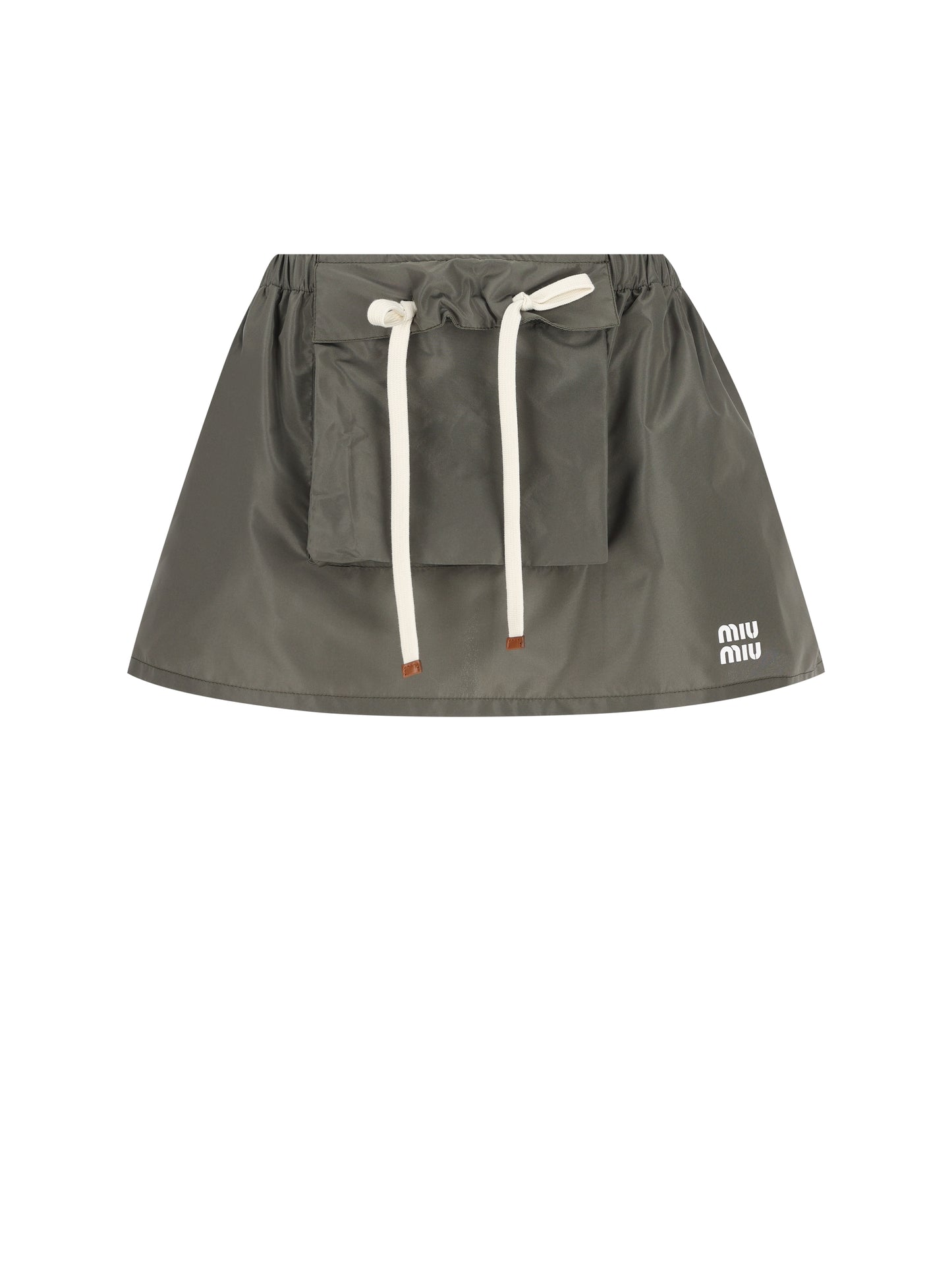 Minigonna realizzata in tela. MG2704 121IF0414 MIU MIU 