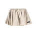 Minigonna in pongé tec. MG2713 1904F0D91 MIU MIU 