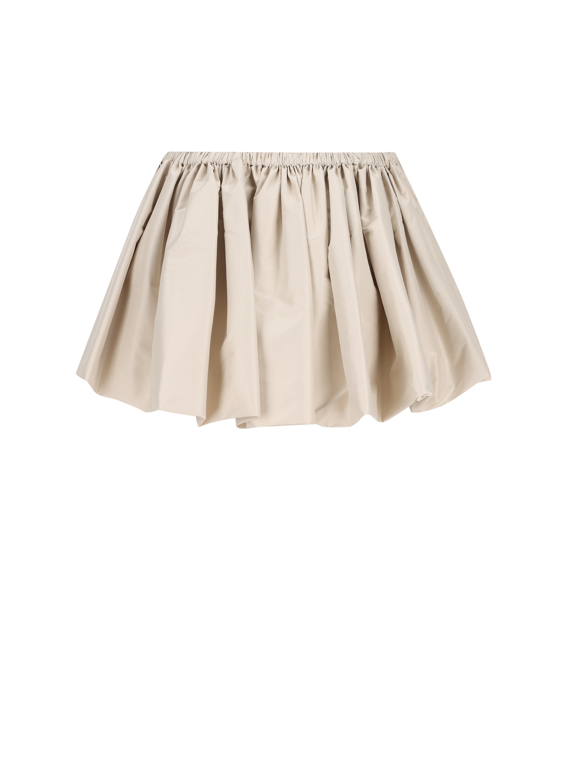 Minigonna in pongé tec. MG2713 1904F0D91 MIU MIU 