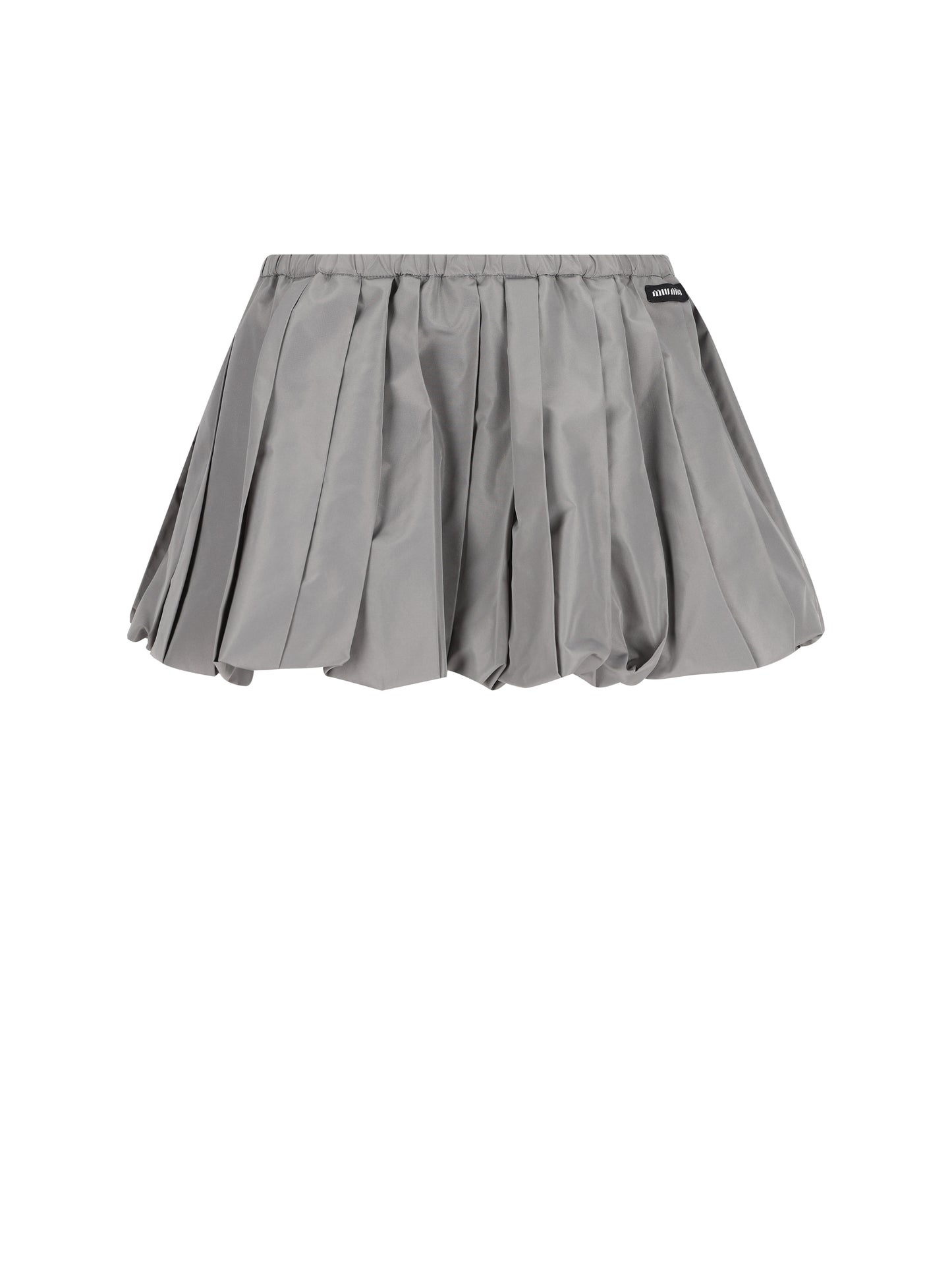 Minigonna realizzata in poliestere. MG2723 121IF0112 MIU MIU 