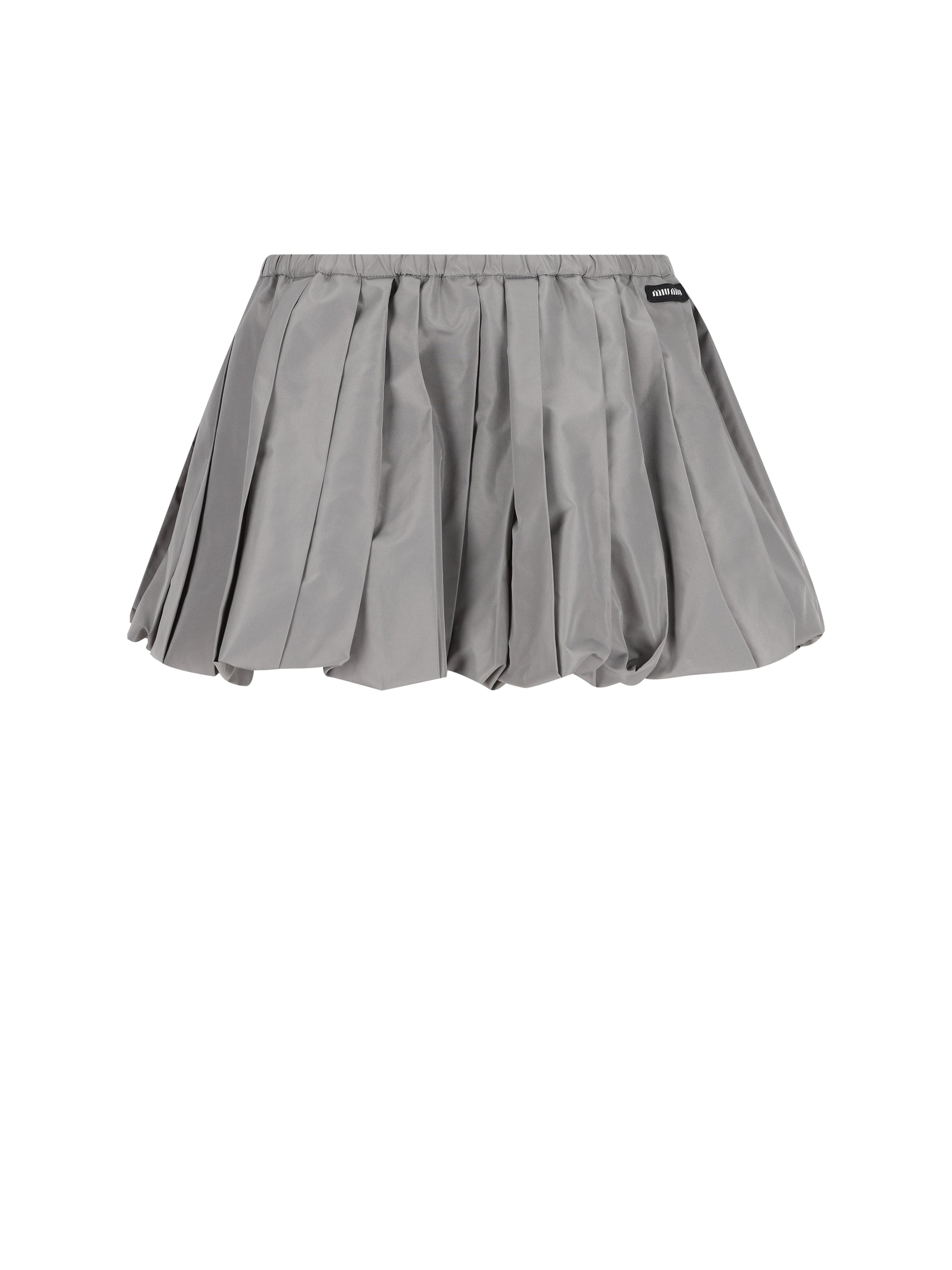 Minigonna realizzata in poliestere. MG2723 121IF0112 MIU MIU 