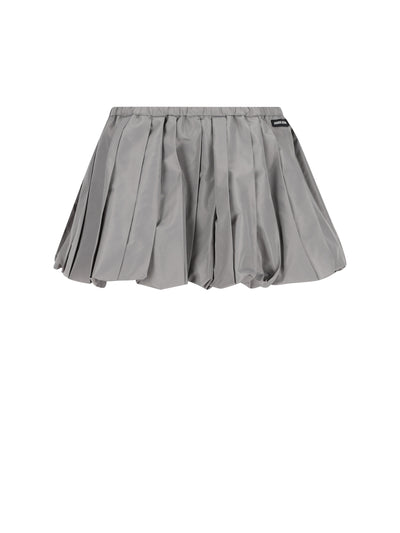 Minigonna realizzata in poliestere. MG2723 121IF0112 MIU MIU 