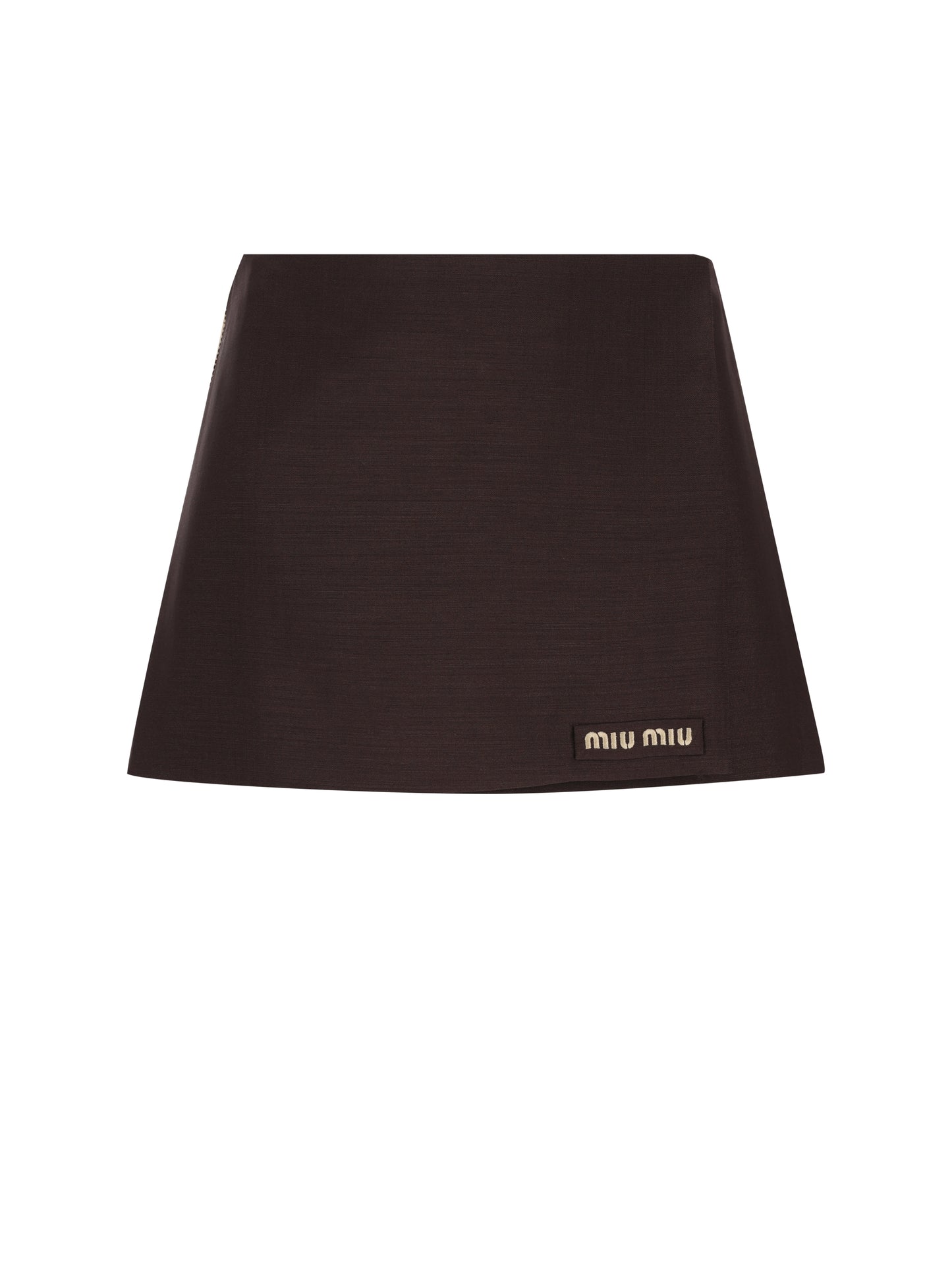 Gonna realizzata in mohair. MG2724 12I1F0324 MIU MIU 